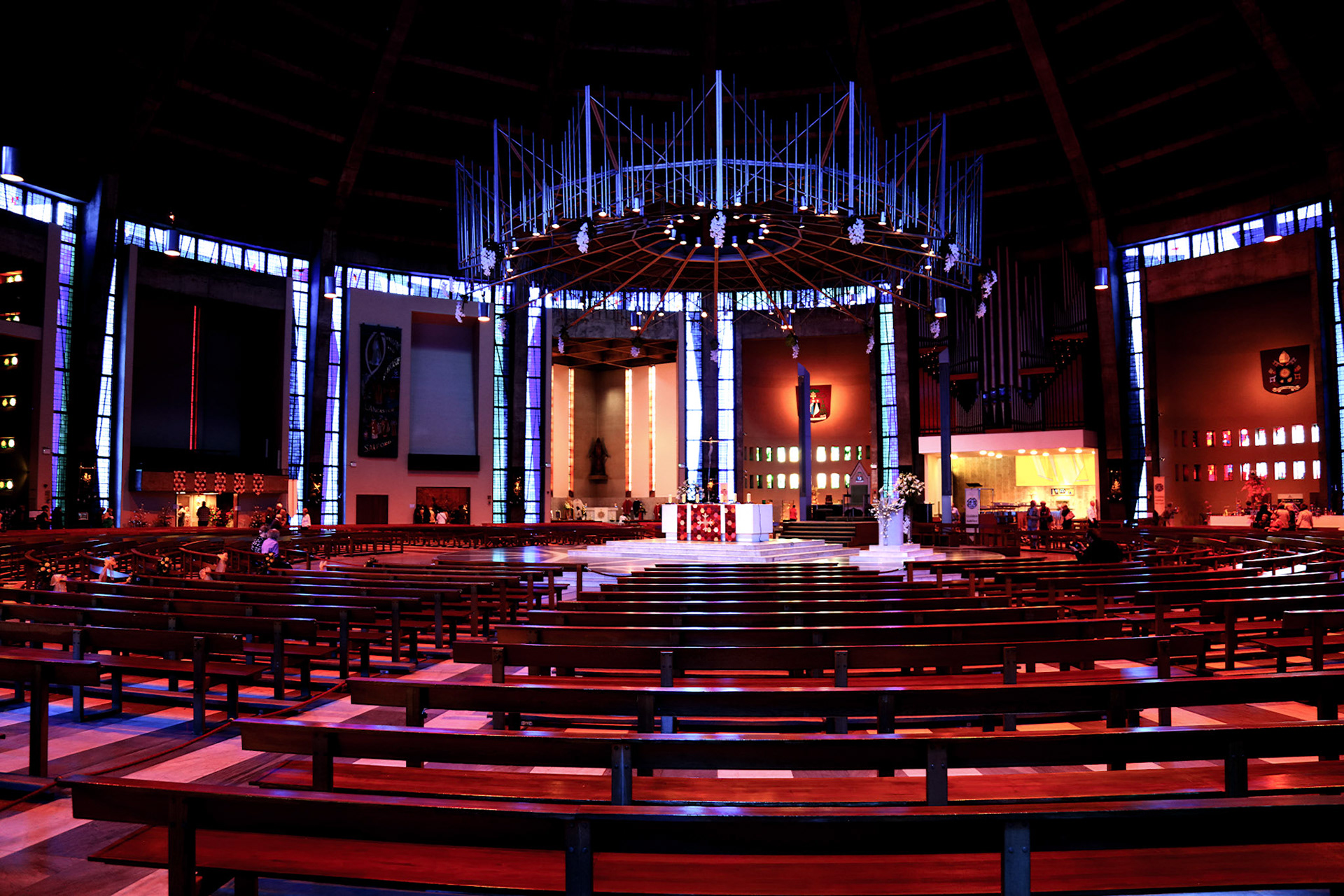 High altar and corona, Metropolitan Cathedral, 2017