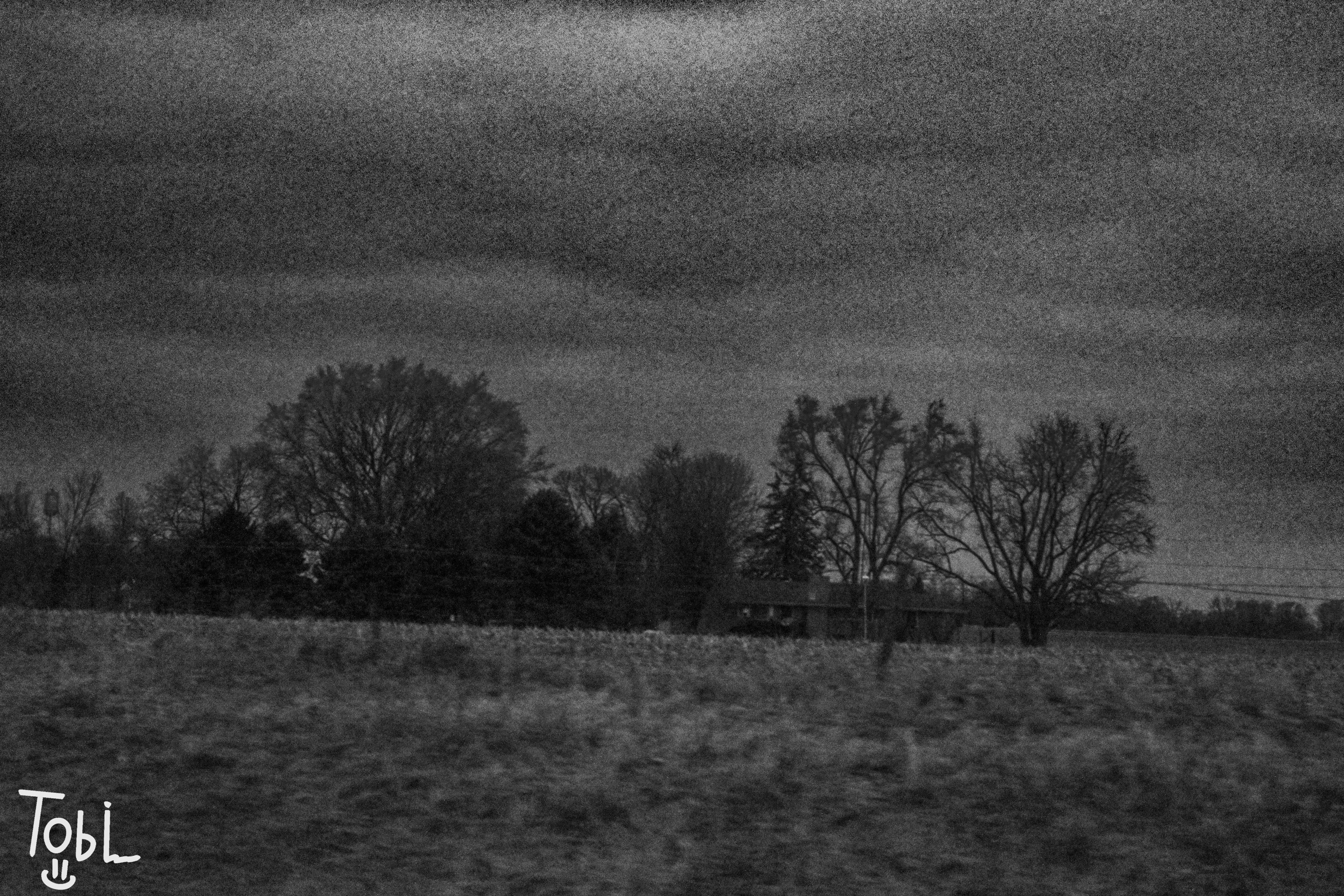 This was taken in a moving car and this was my Spotify playlist cover for like 3 years....