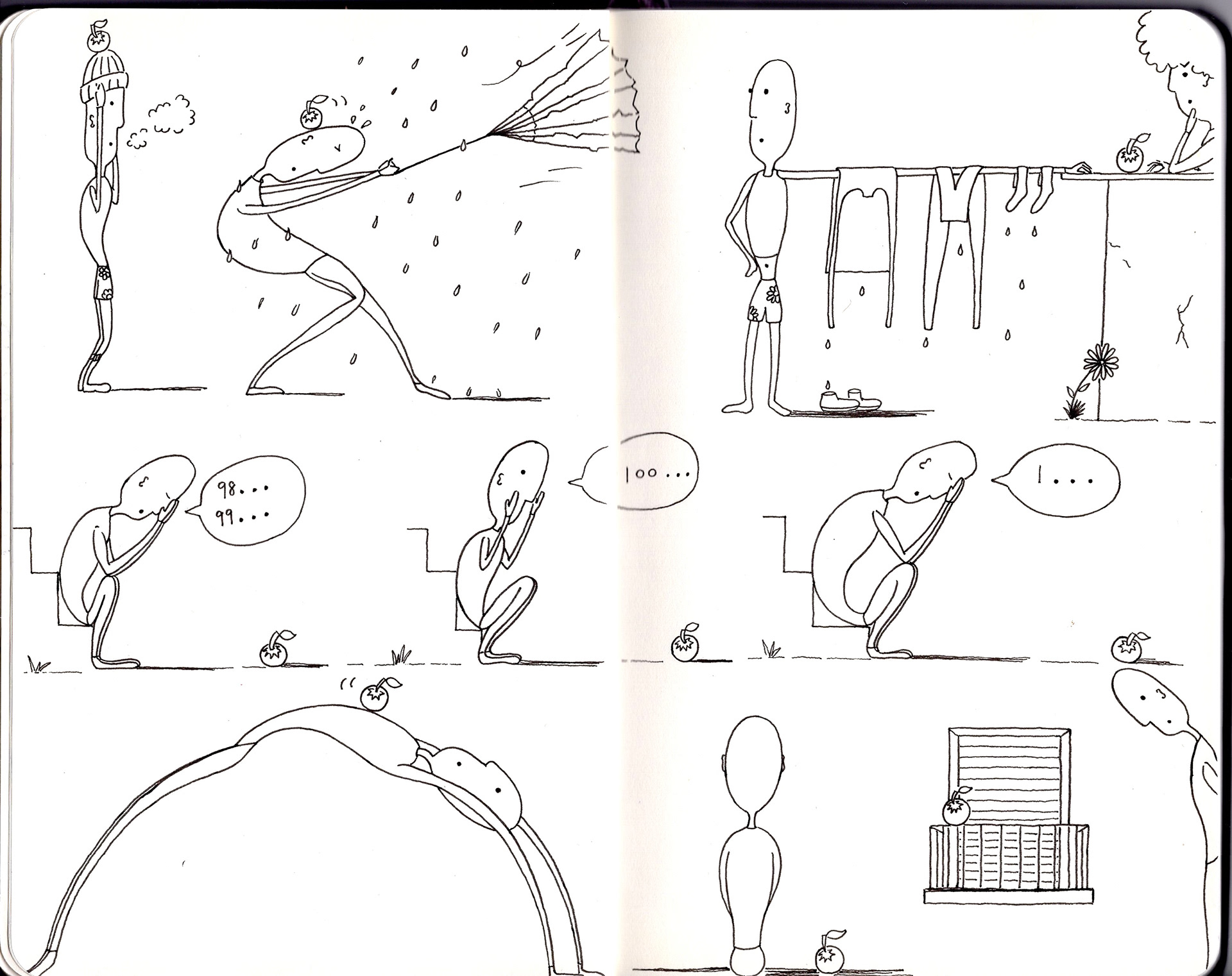 Mr. Patik and Orange