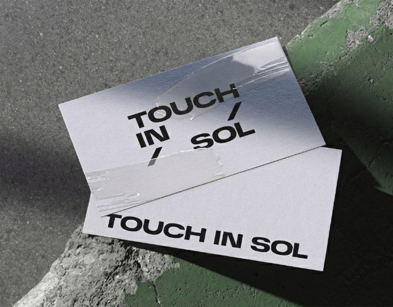 Touch in Sol 리브랜딩 비즈니스 카드
