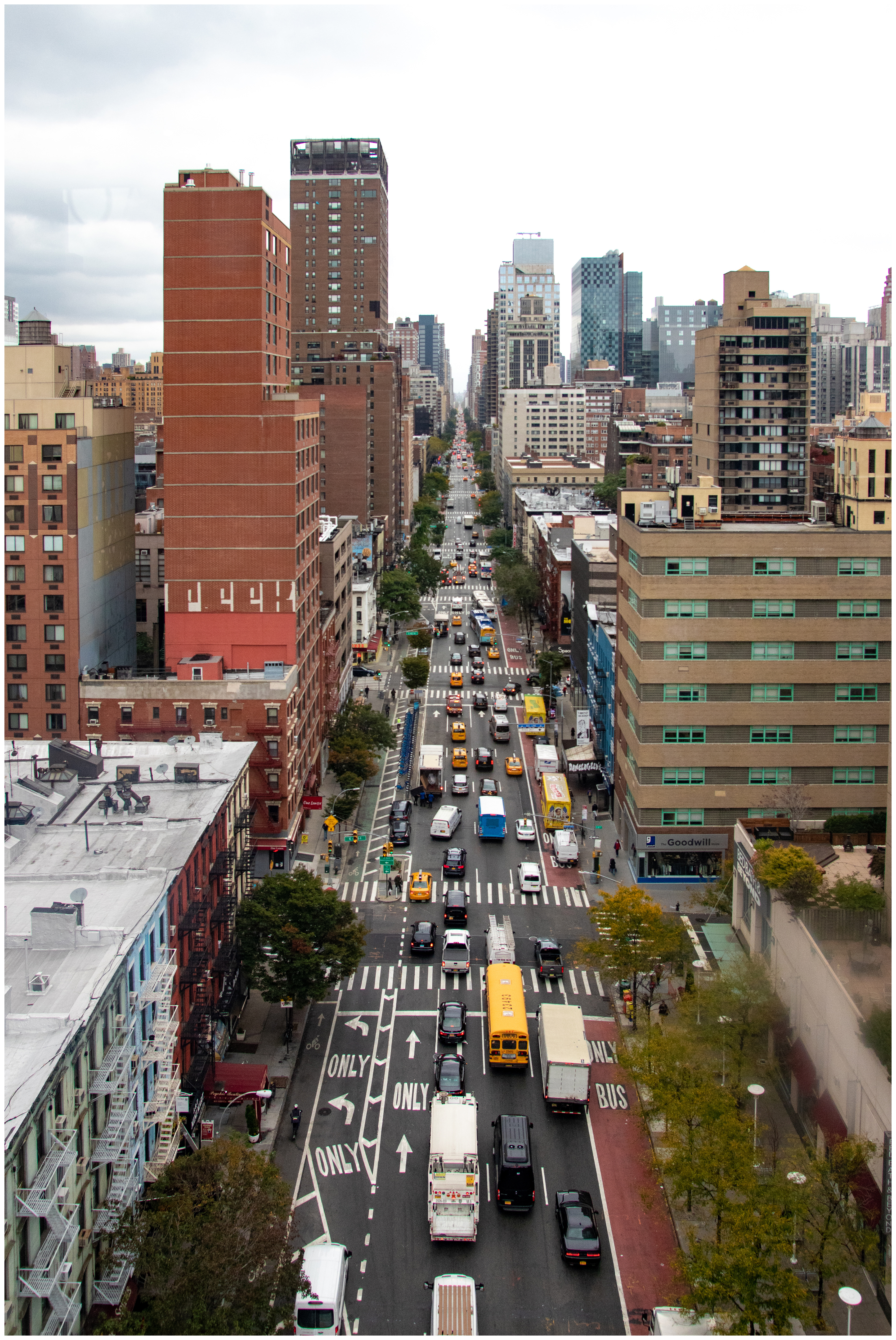 1st Avenue, View from Roosevelt Island Tramway 