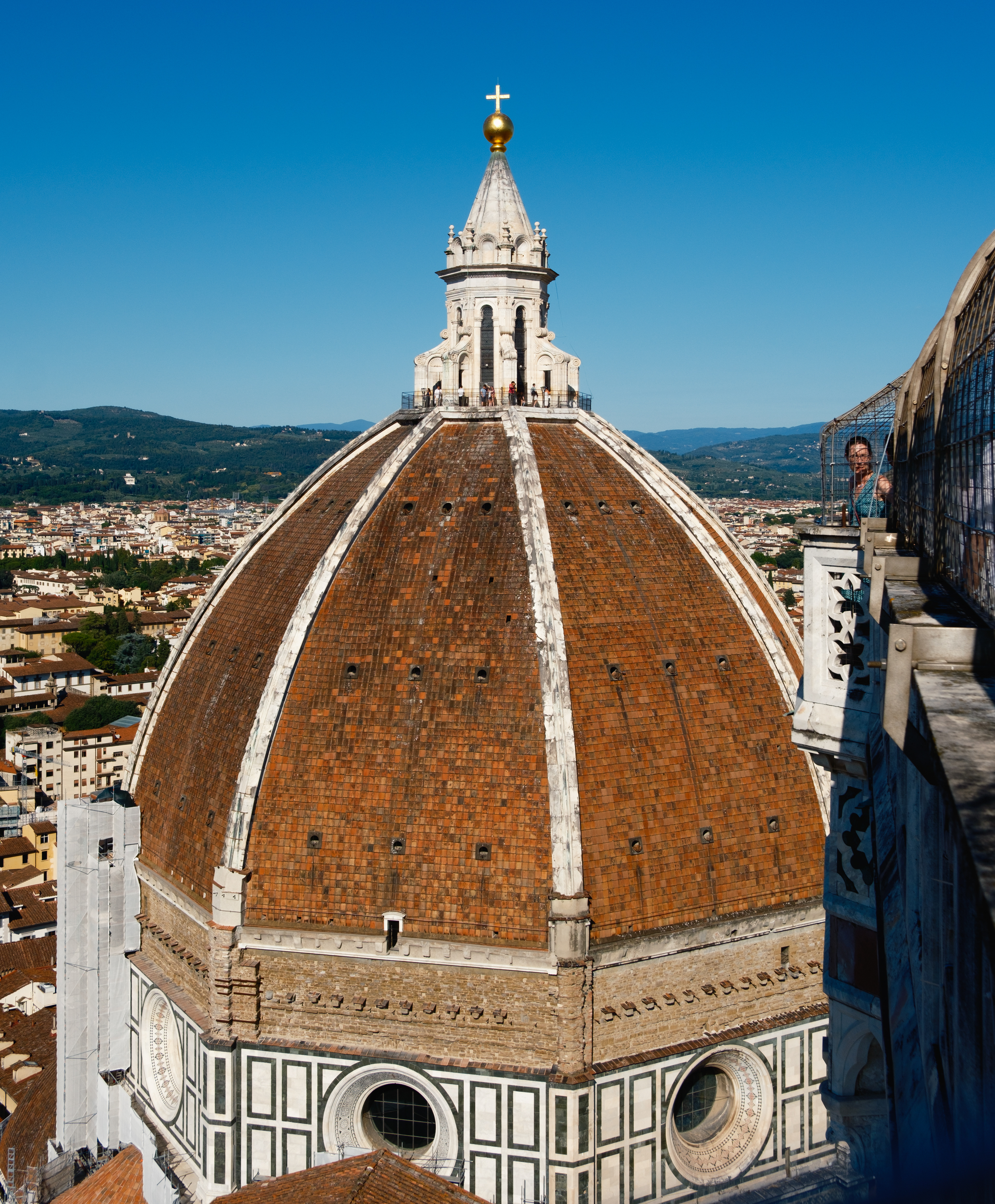 Brunelleschi's Dome from Glotto's Bell Tower
