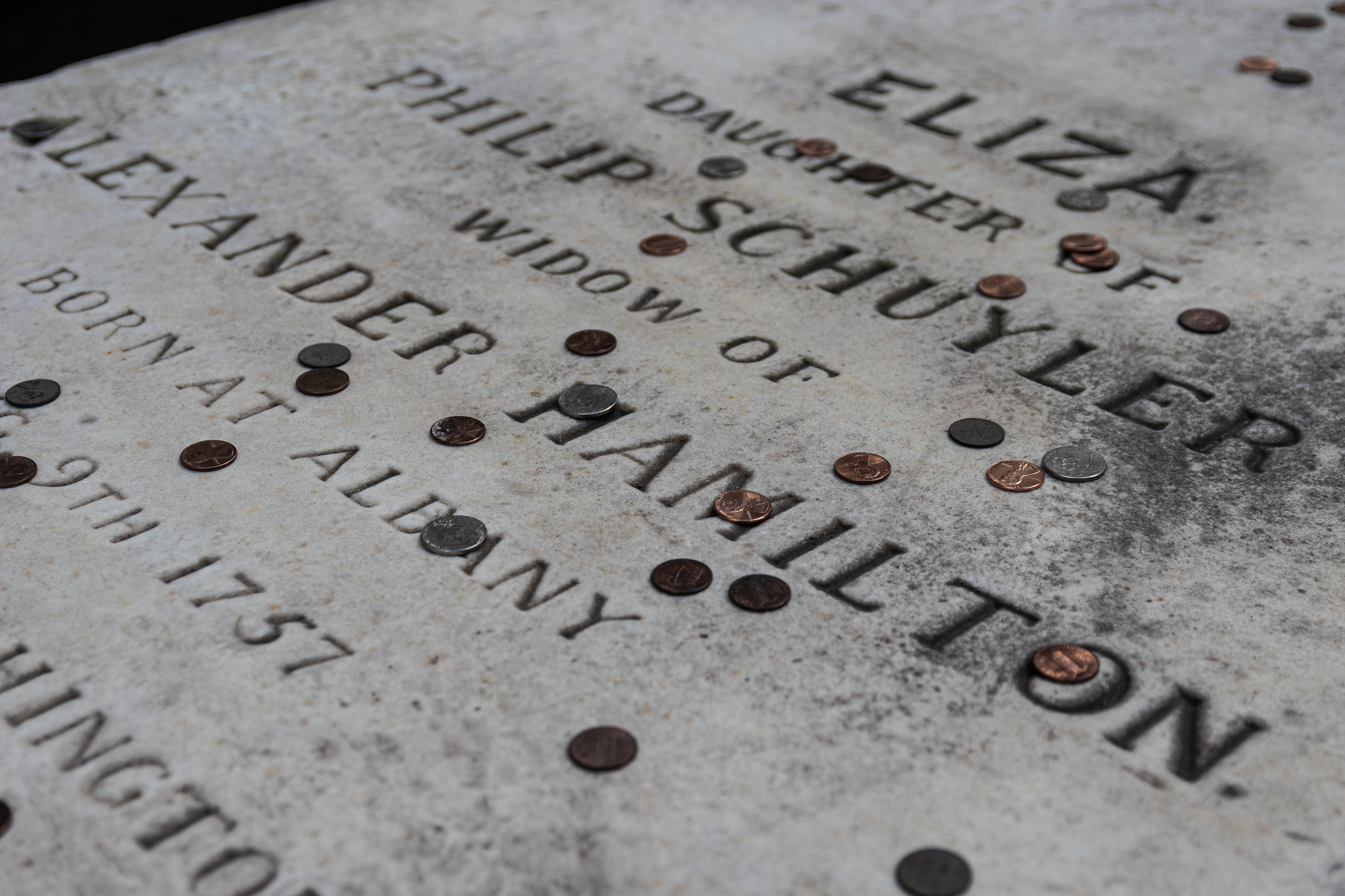 Eliza Hamilton, Trinity Church