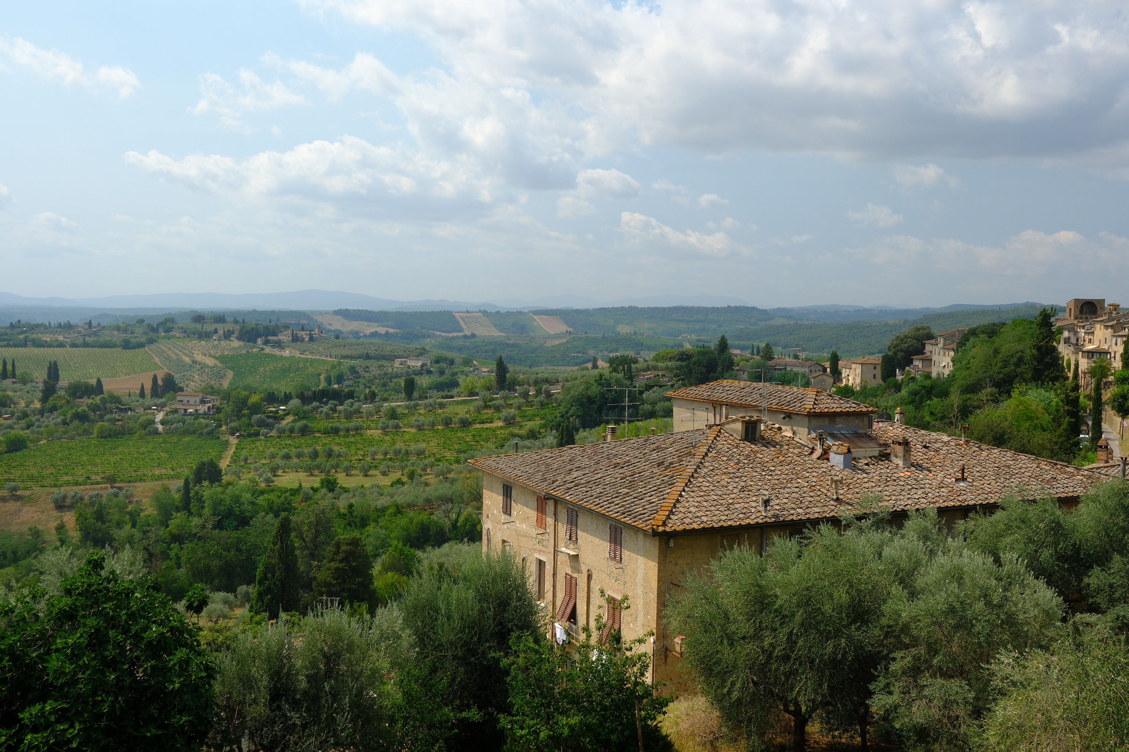 Turscany from San Gimignano
