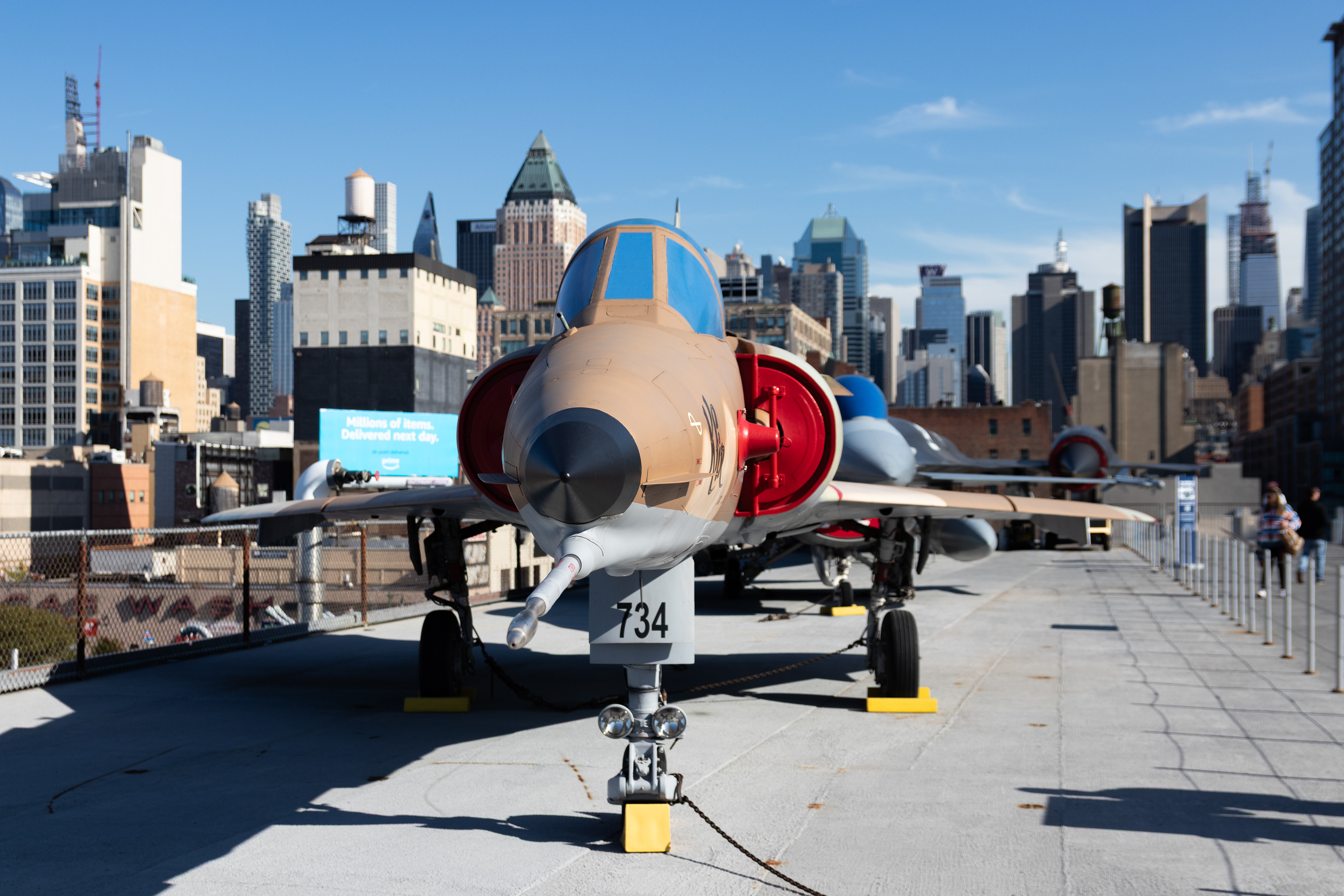 IAI Kfir C-2, USS Intreprid