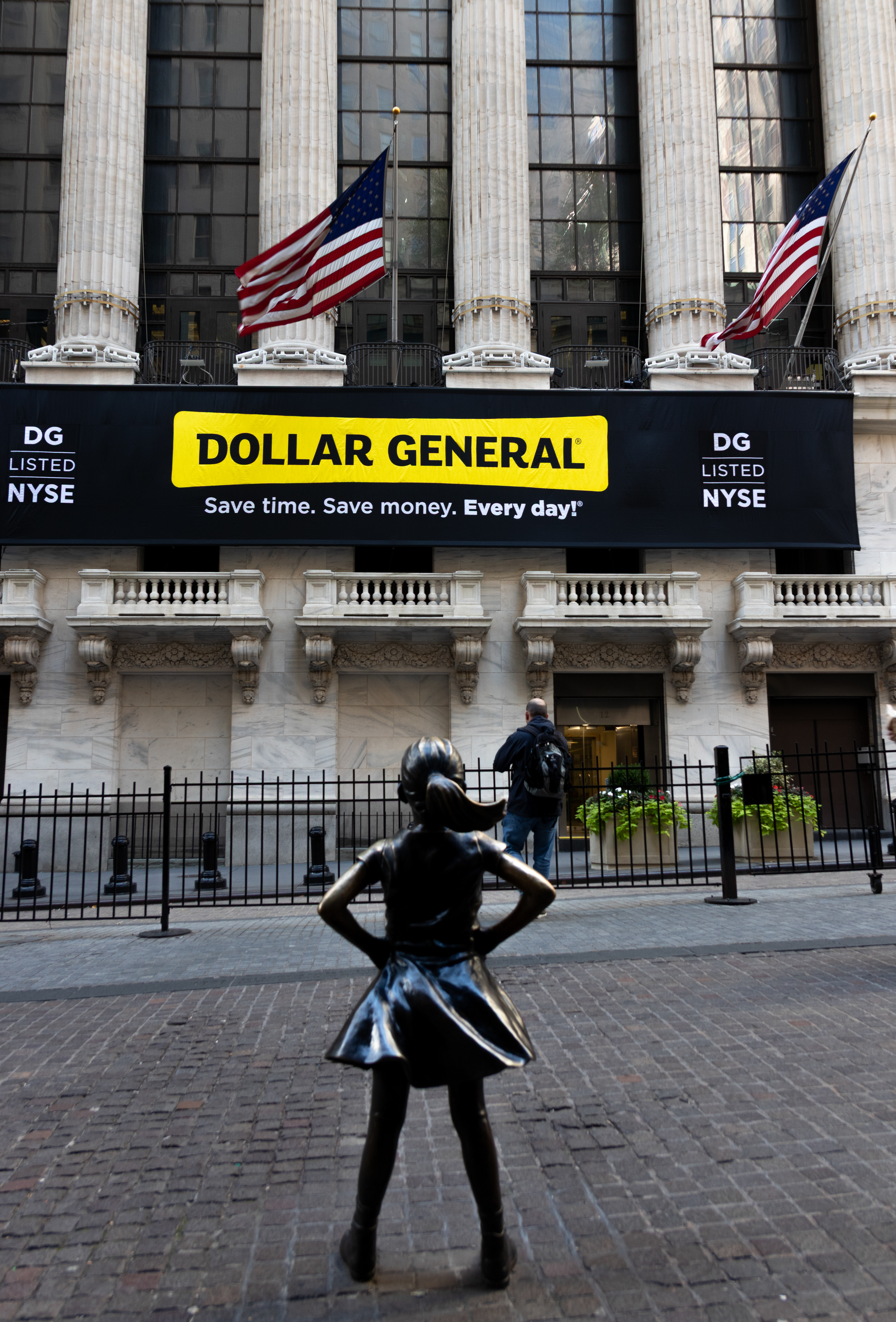 The Fearless Girl, NYSE