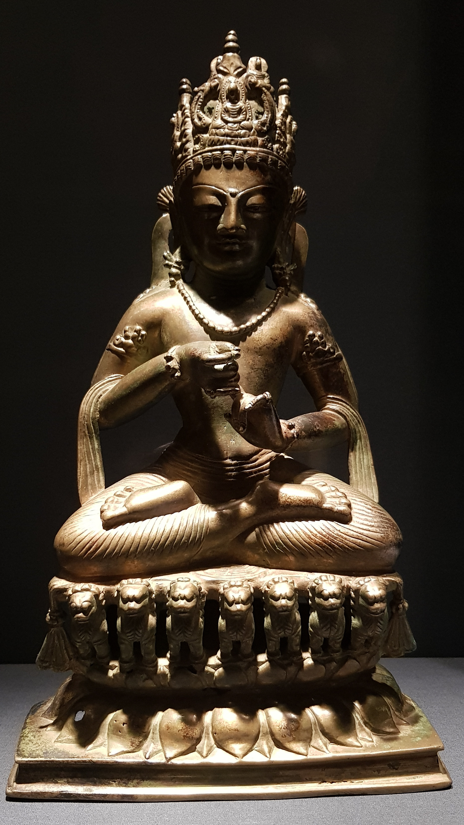 Ornate Vairochana, Metropolitan Museum of Art 