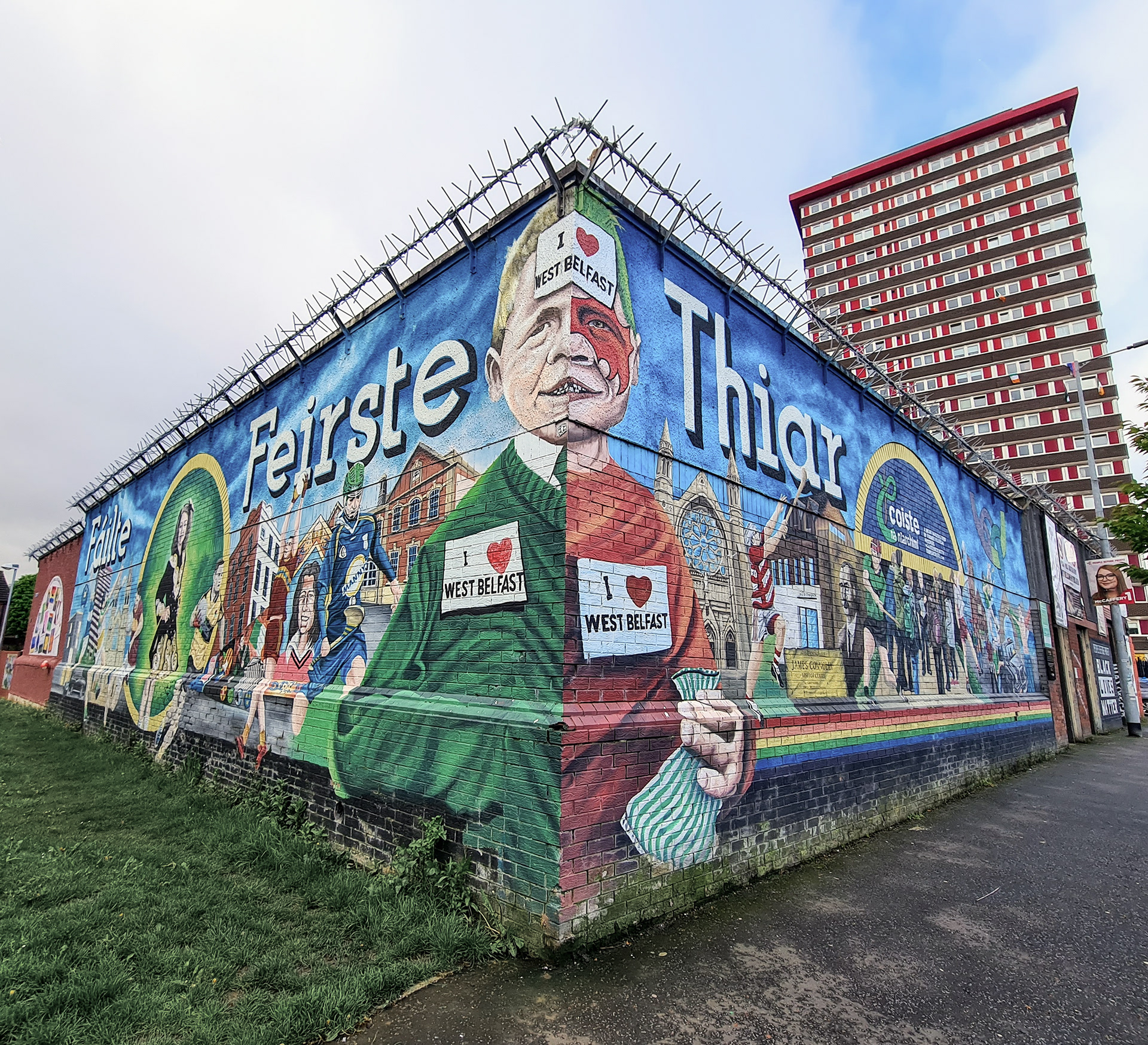 Divis Street mural, West Belfast