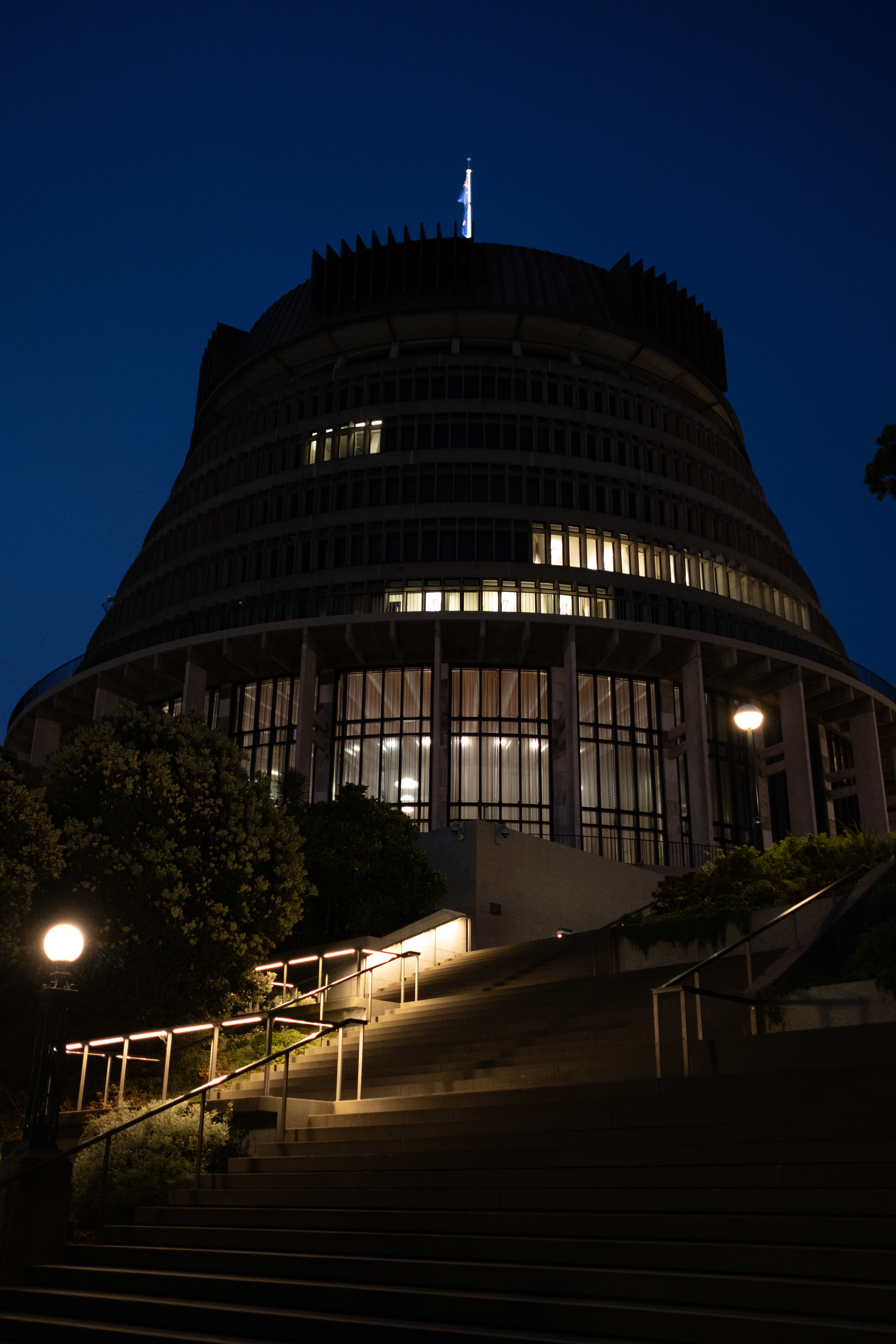 The Beehive, New Zealand parliament
