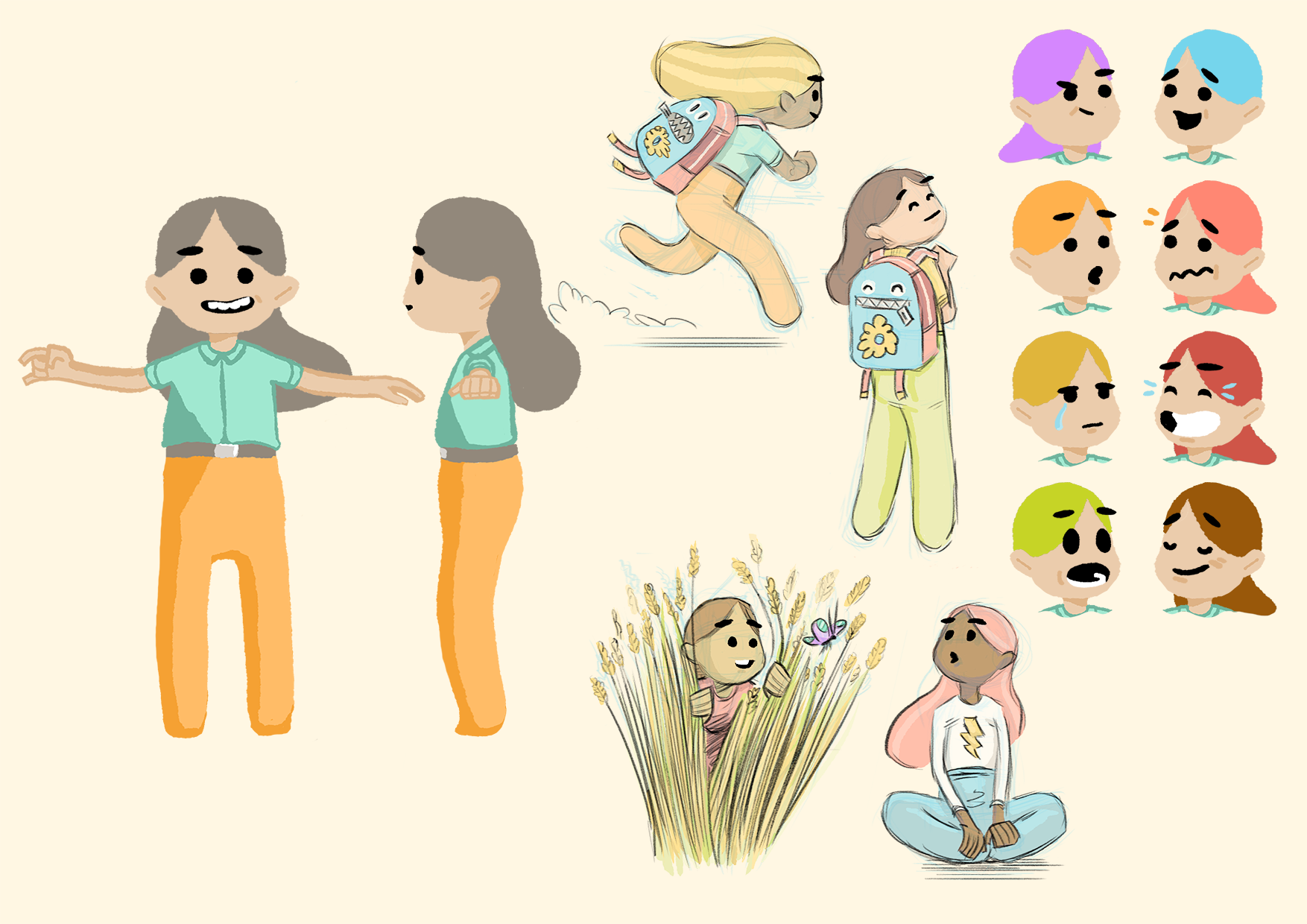 The chosen character design iteration