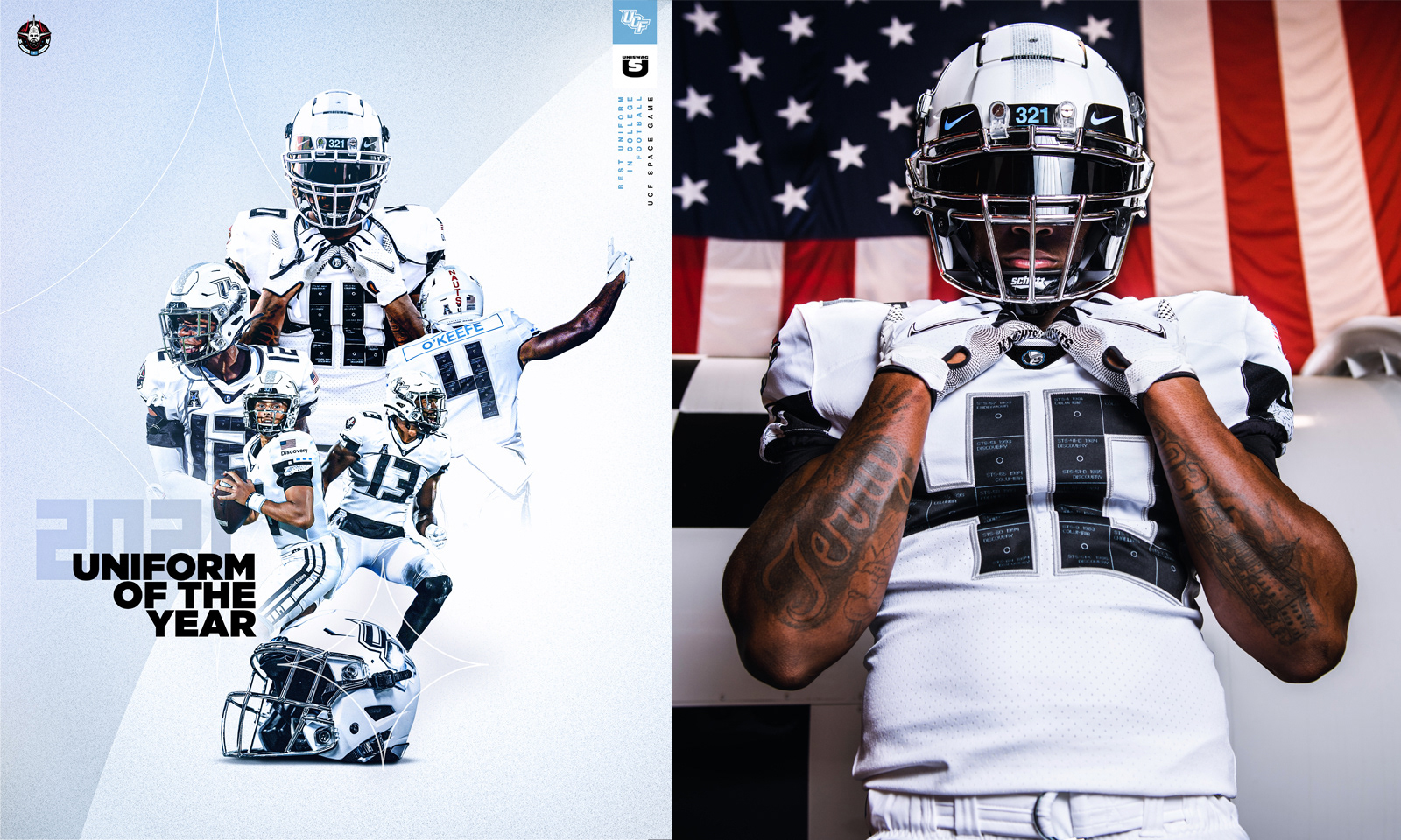 2021 UCF Football Space Game Uniform Reveal