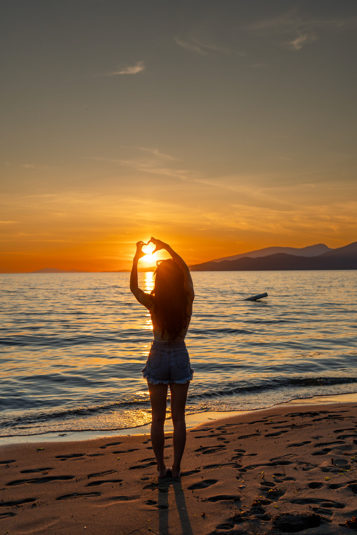 Wreck Beach Vancouver Sunset  - ft Kayleigh Dematos