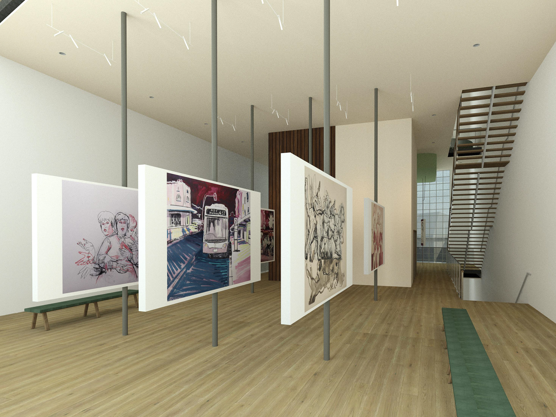Level 1 - Gallery Space