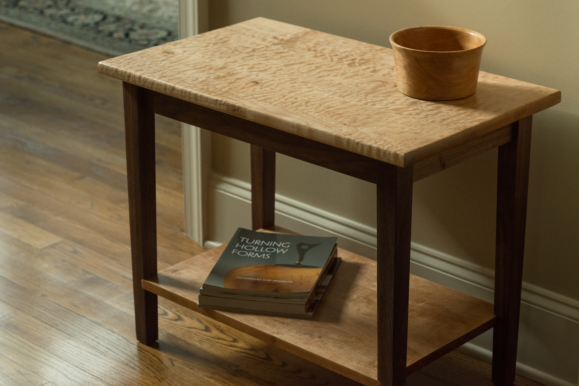 Quilted Maple, Walnut