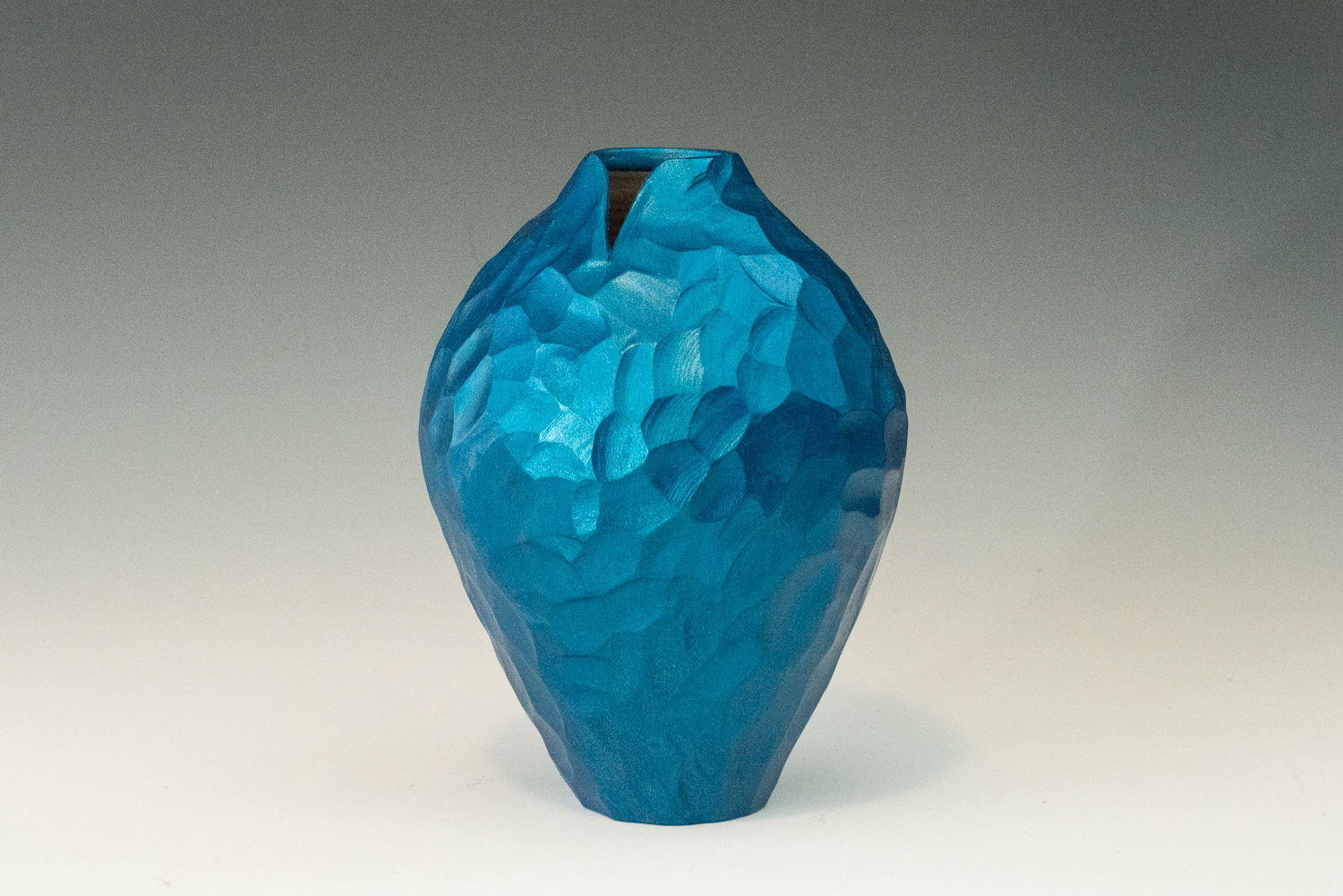 Multi faceted vase - Maple and acrylics - 7" X 5". Inspired by Trent Bosch $90
