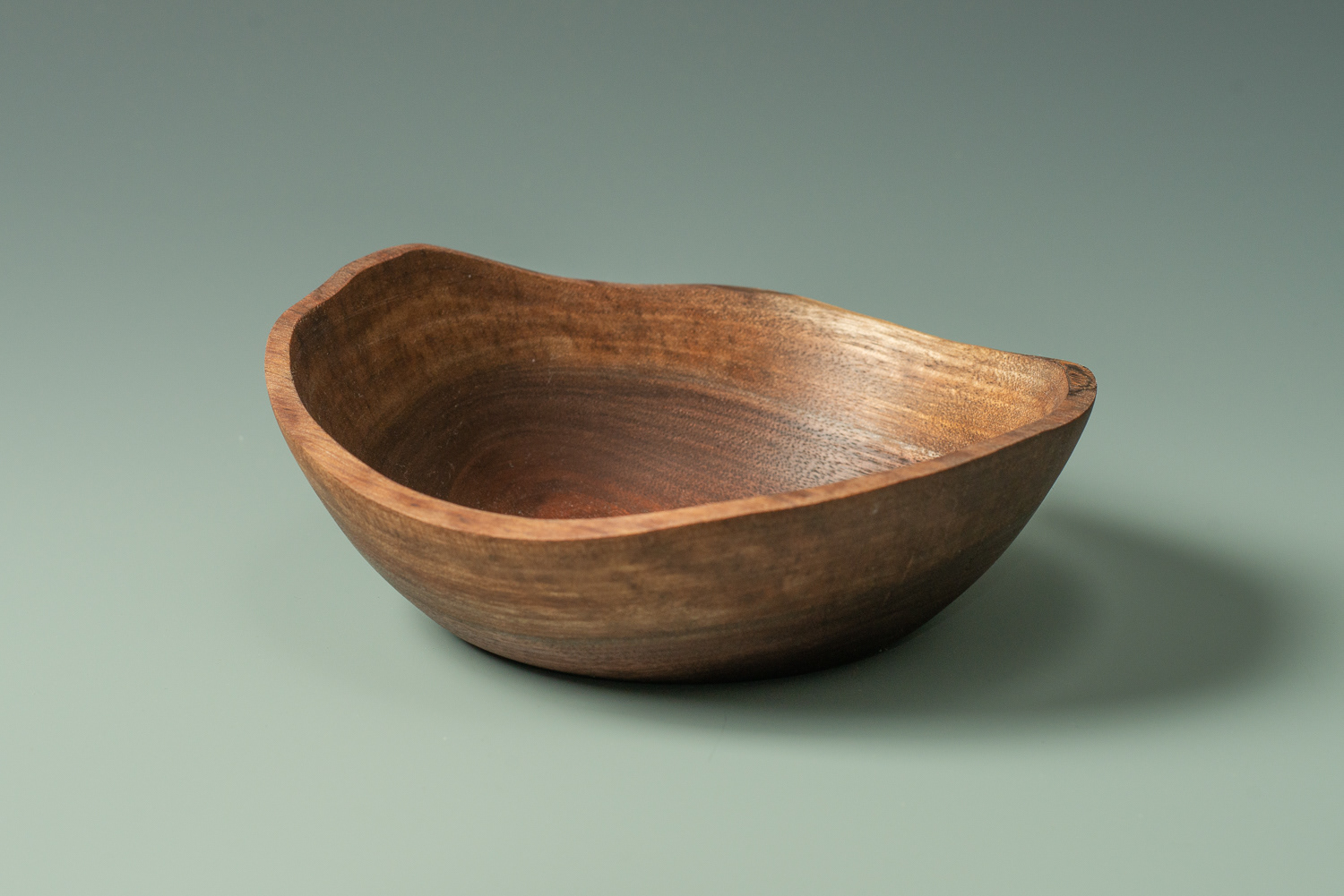 Walnut natural edge - 6 1/2" x 2" $40