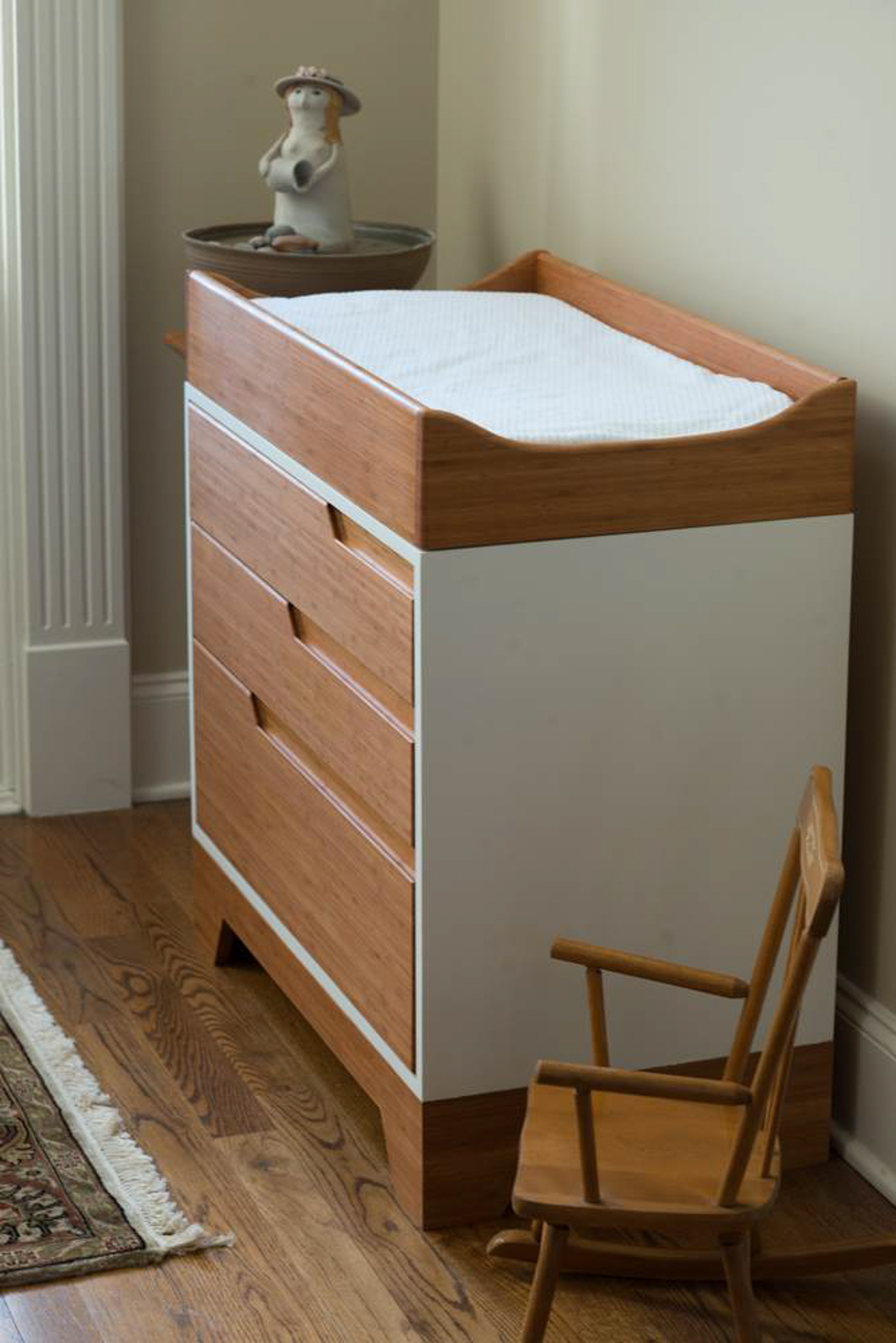Bamboo Dresser & Changing Table