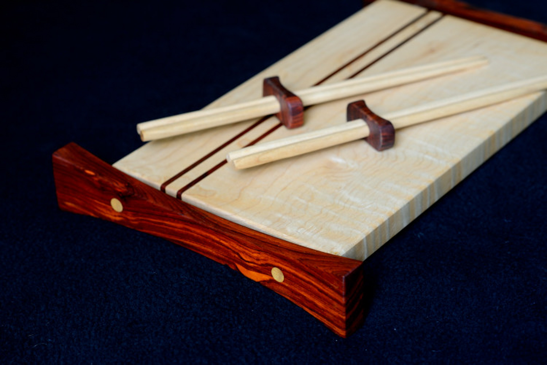 Cocobolo, Curly Maple