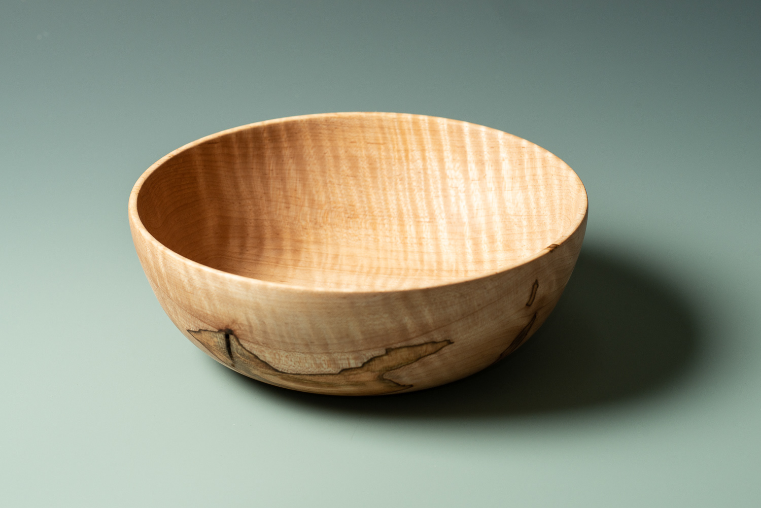 Curly Ambrosia Maple - 7 1/2" x 3" $90