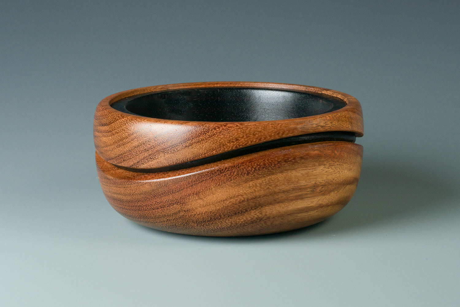 Tigrillo (South America) and pigment "bowl within a bowl". 5 3/4" X 2 1/2" - NFS