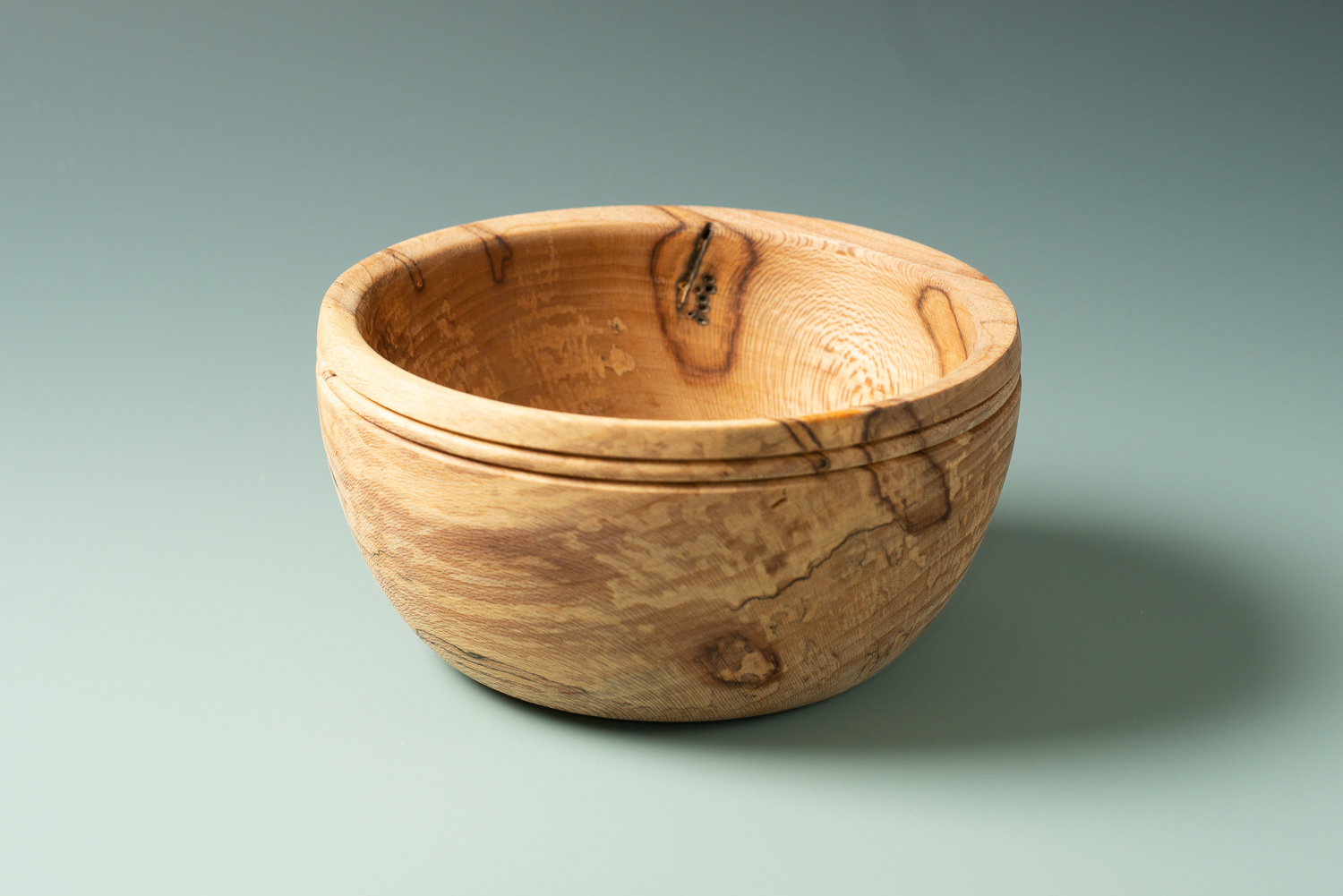 Spalted Sycamore - 7" x 4" $60