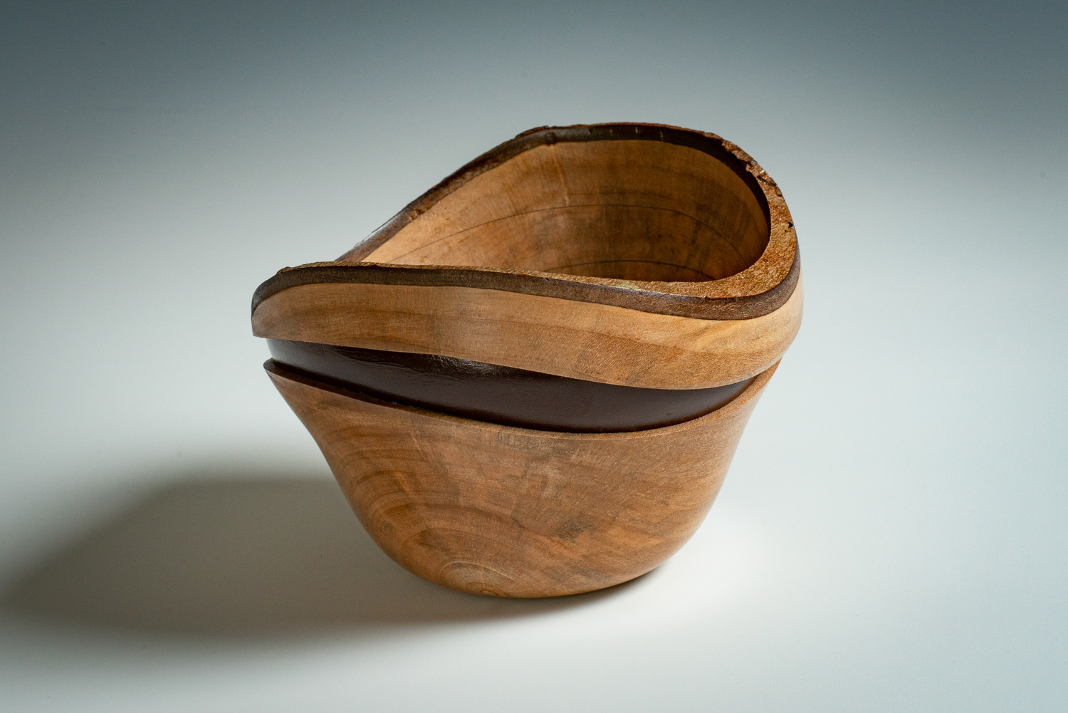 SOLD Spalted Maple natural edge - $75