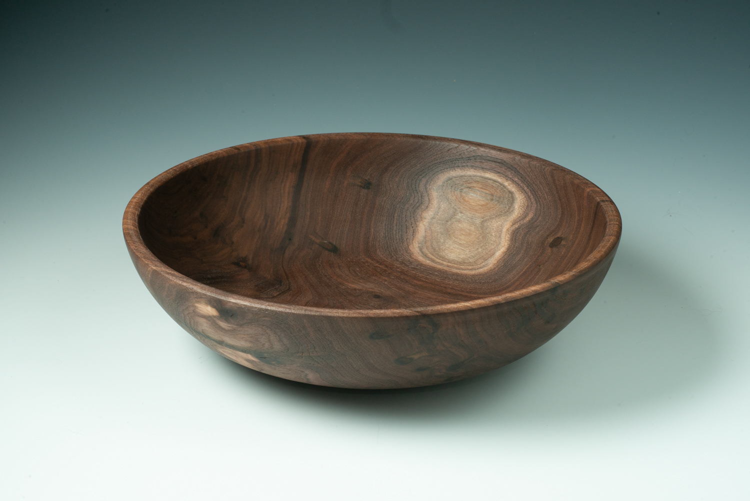 Large Black Walnut Salad Bowl - 12" $220