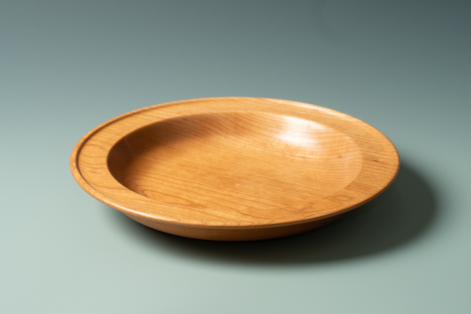 Cherry platter - 9 1/2" x 2" $65