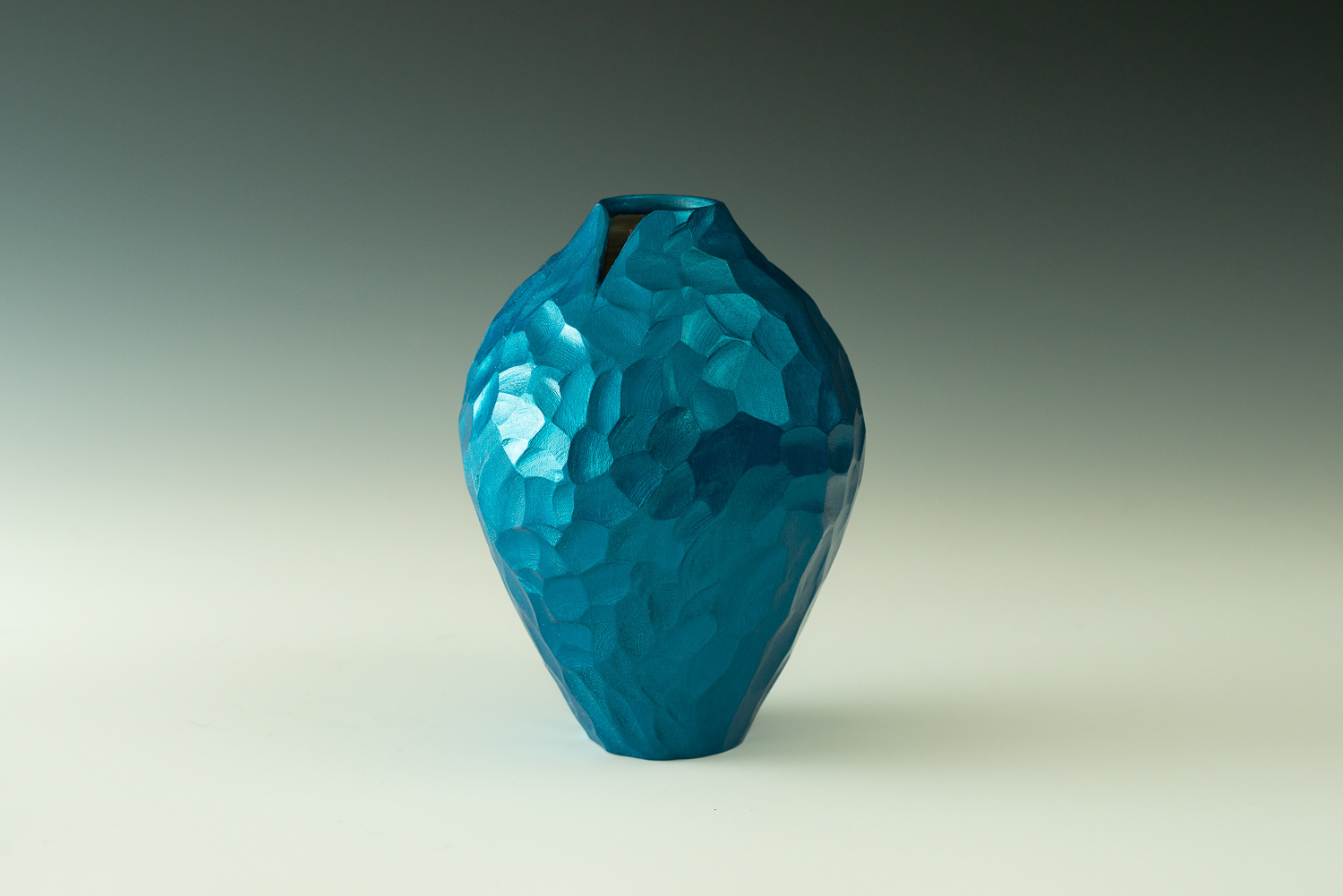 Multi faceted vase - Maple and acrylics - 7" X 5". Inspired by Trent Bosch $90