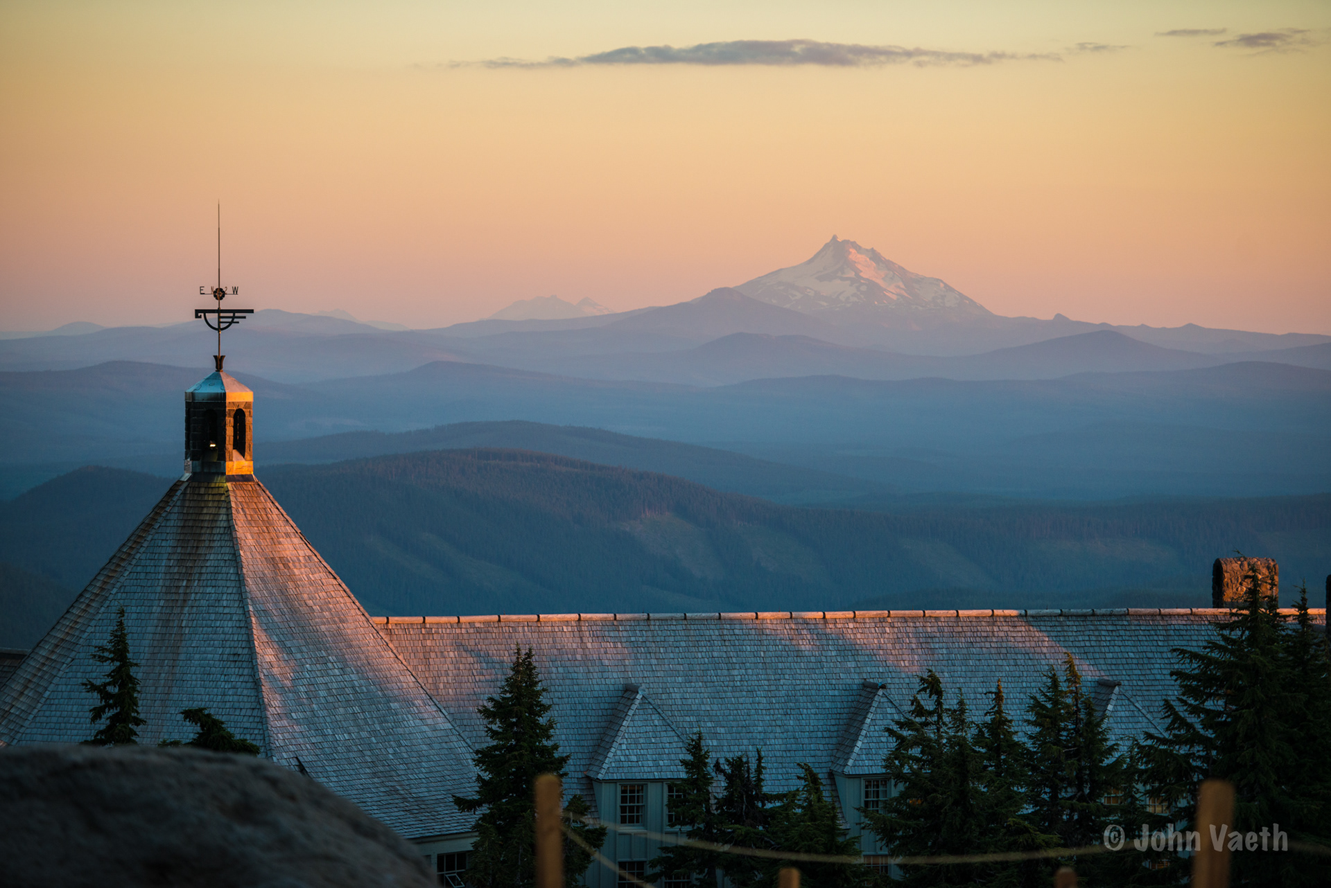 Mt. Hood view of Mt. Jefferson