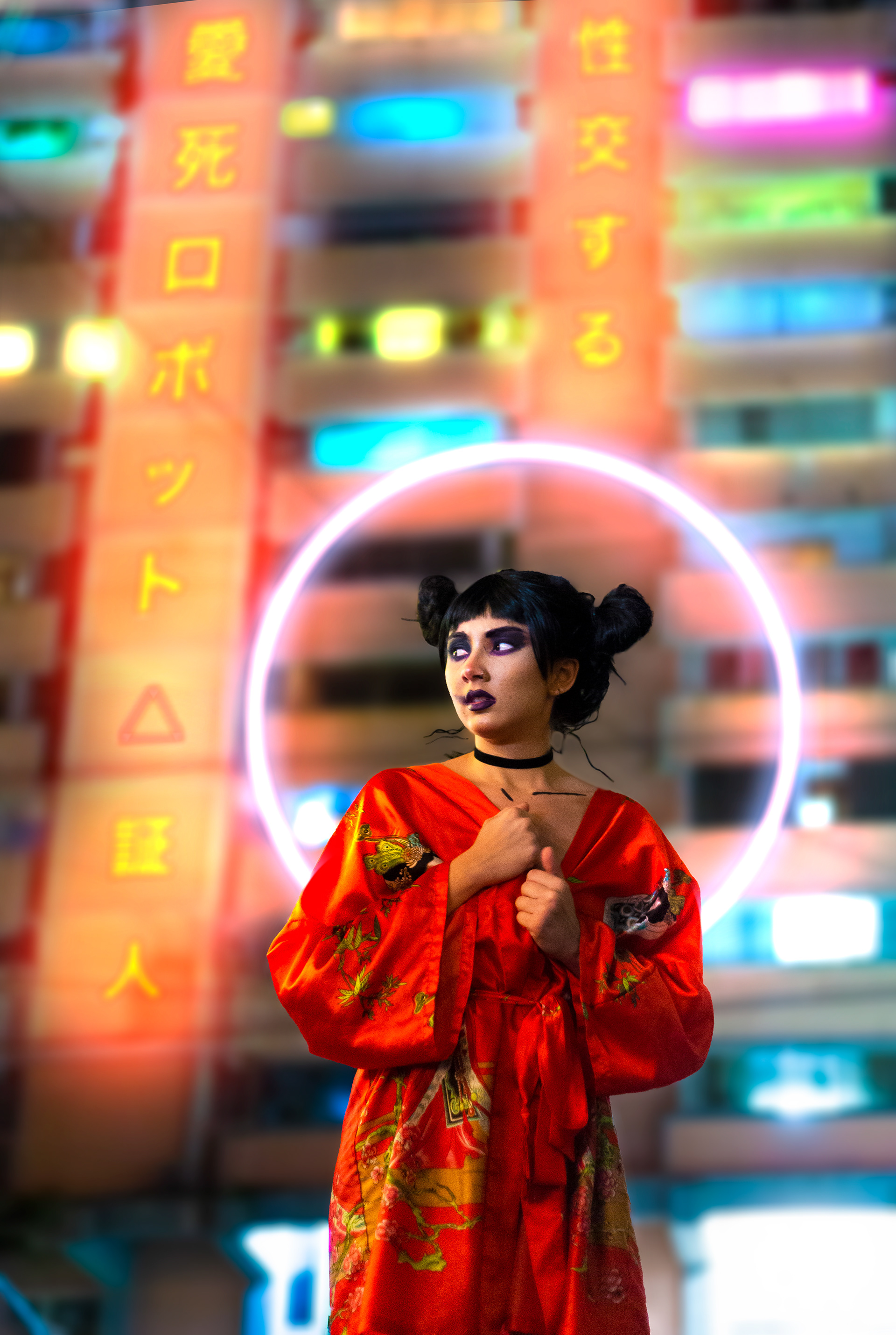 This shoot was inspired by a Netflix original series: Black Mirror. The episode is  called The Witness.