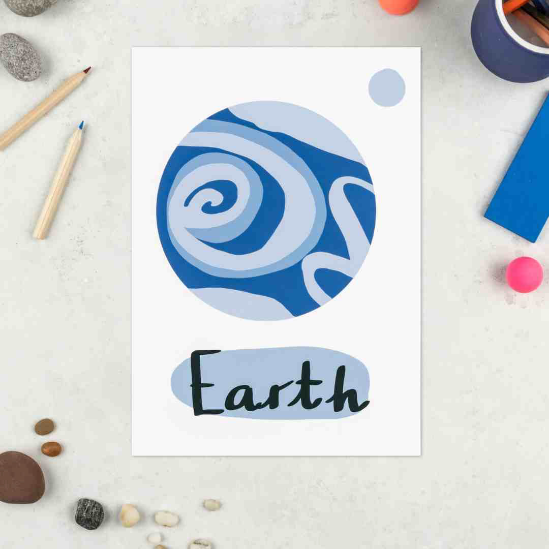 Earth Poster for Children