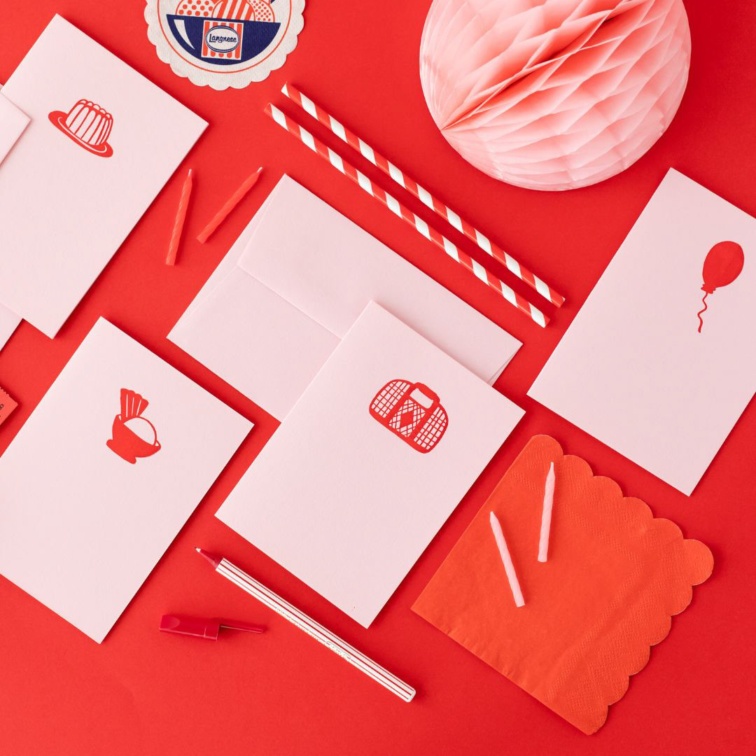 Jelly and Ice-Cream: Retro Cards