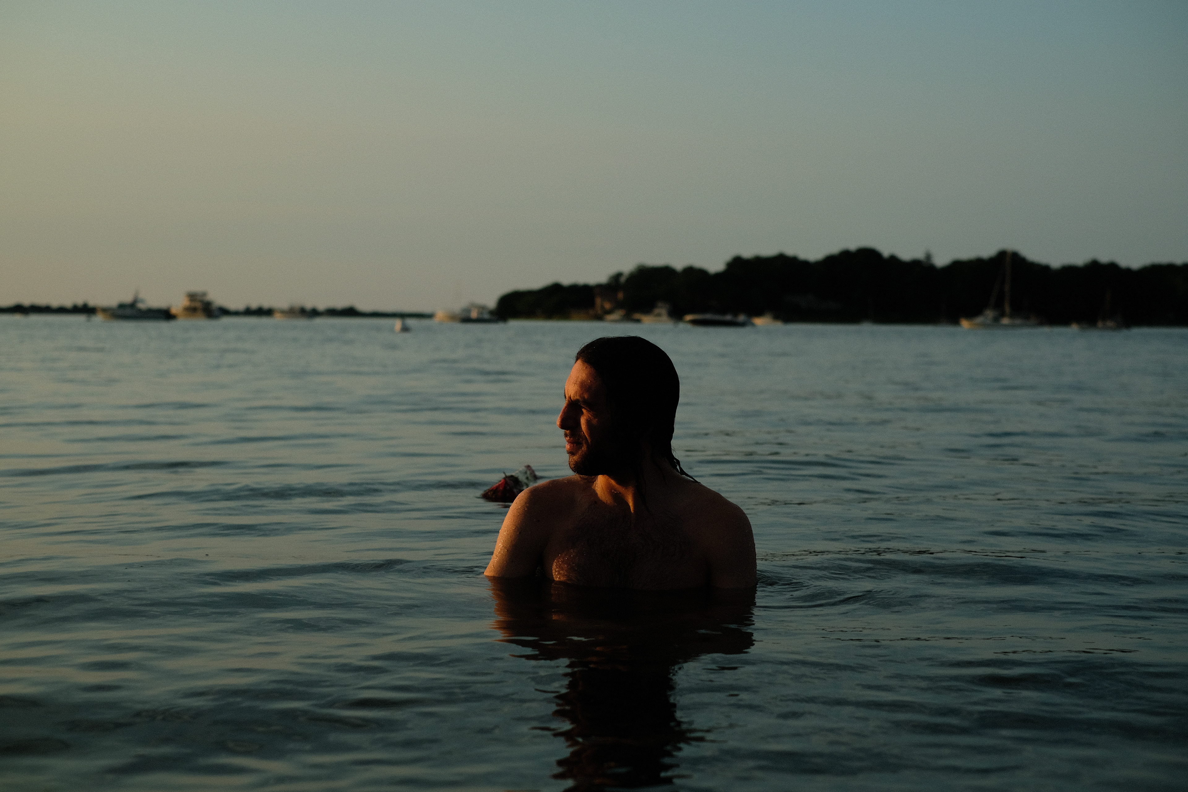 Salty Adam at sunset