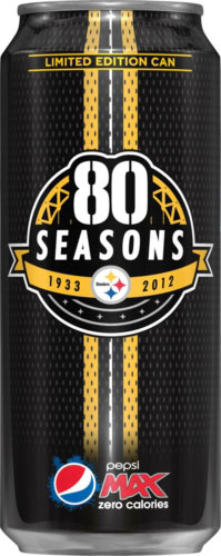 Steelers X Pepsi MAX 80th Anniversary