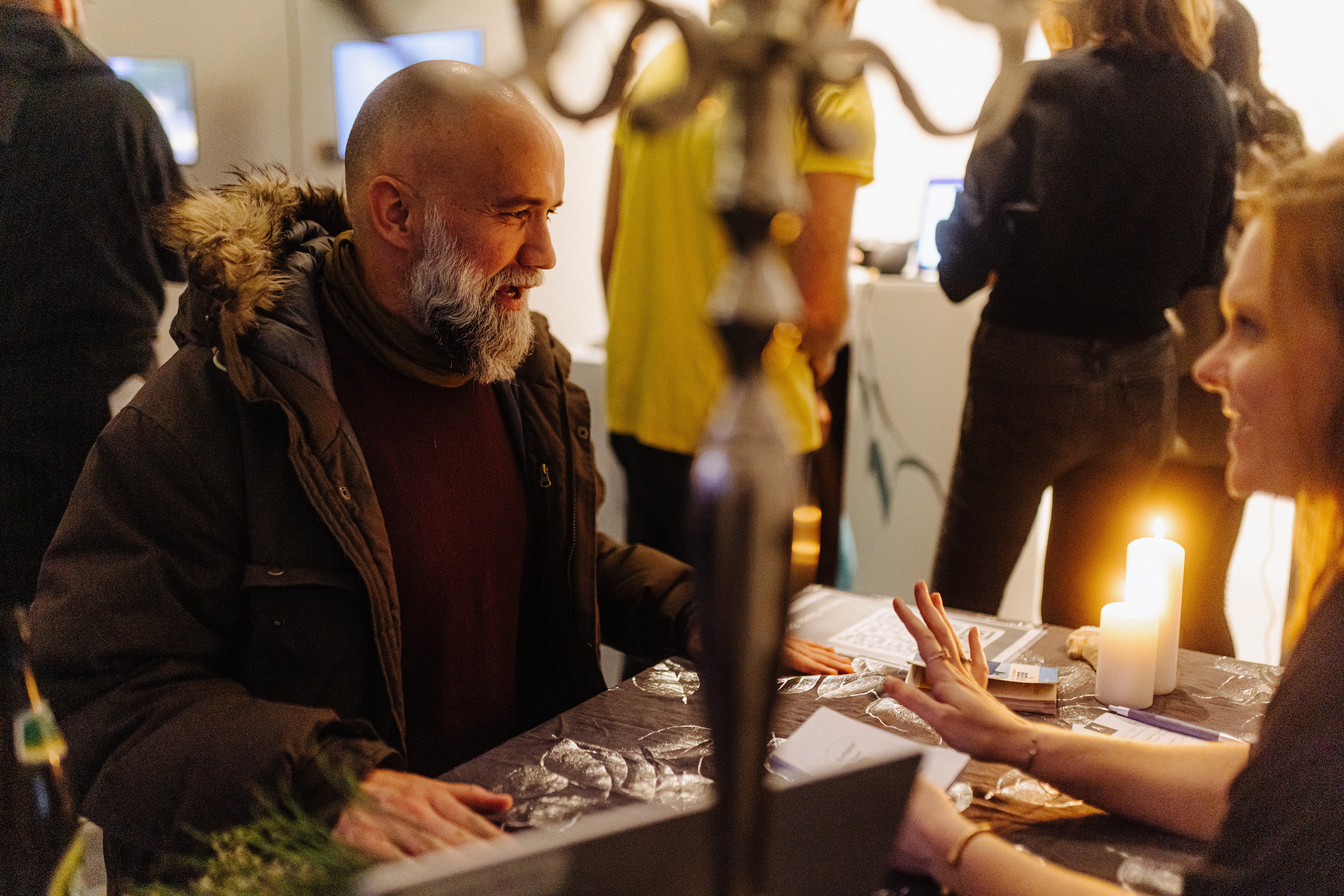 Photo: Brian Ho | Pictured: Ecological Tarot Berlin - Tarot Reading; Jamie Allen & Nicole Padilla