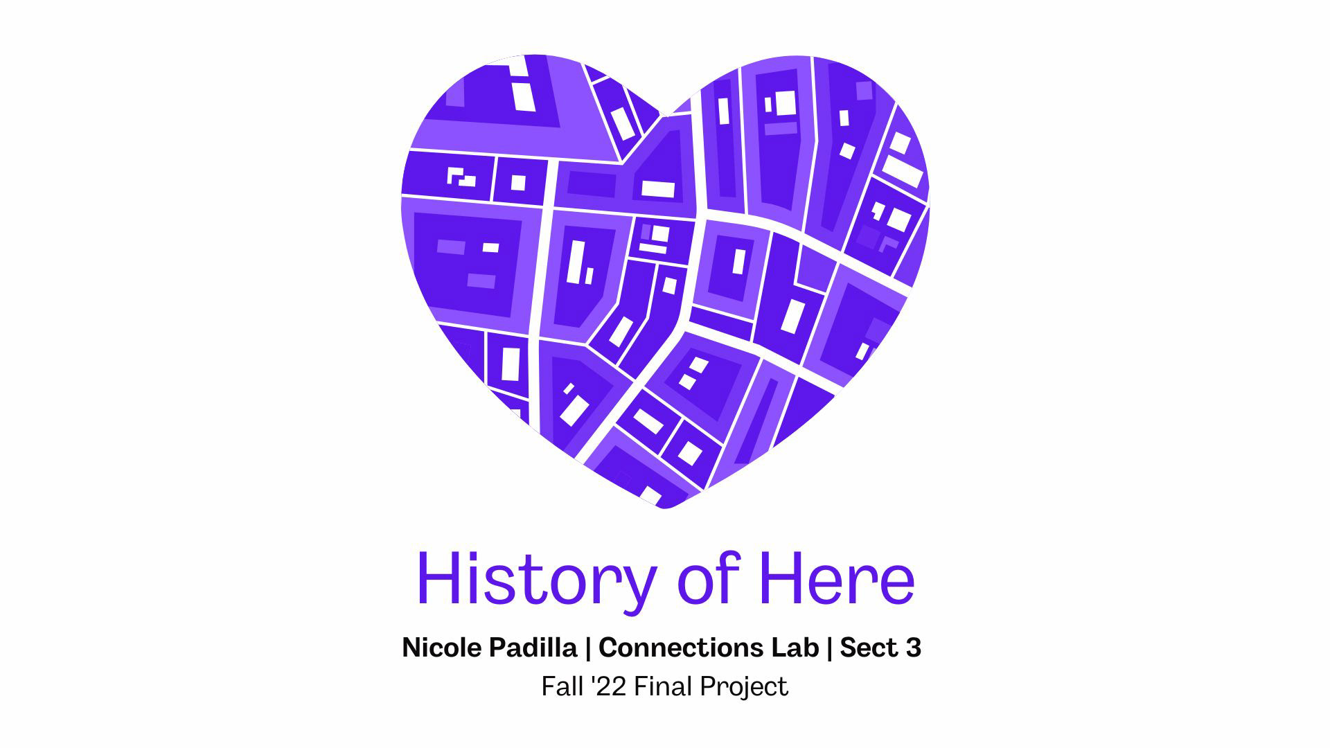 Connections Lab Final - "History of Here"