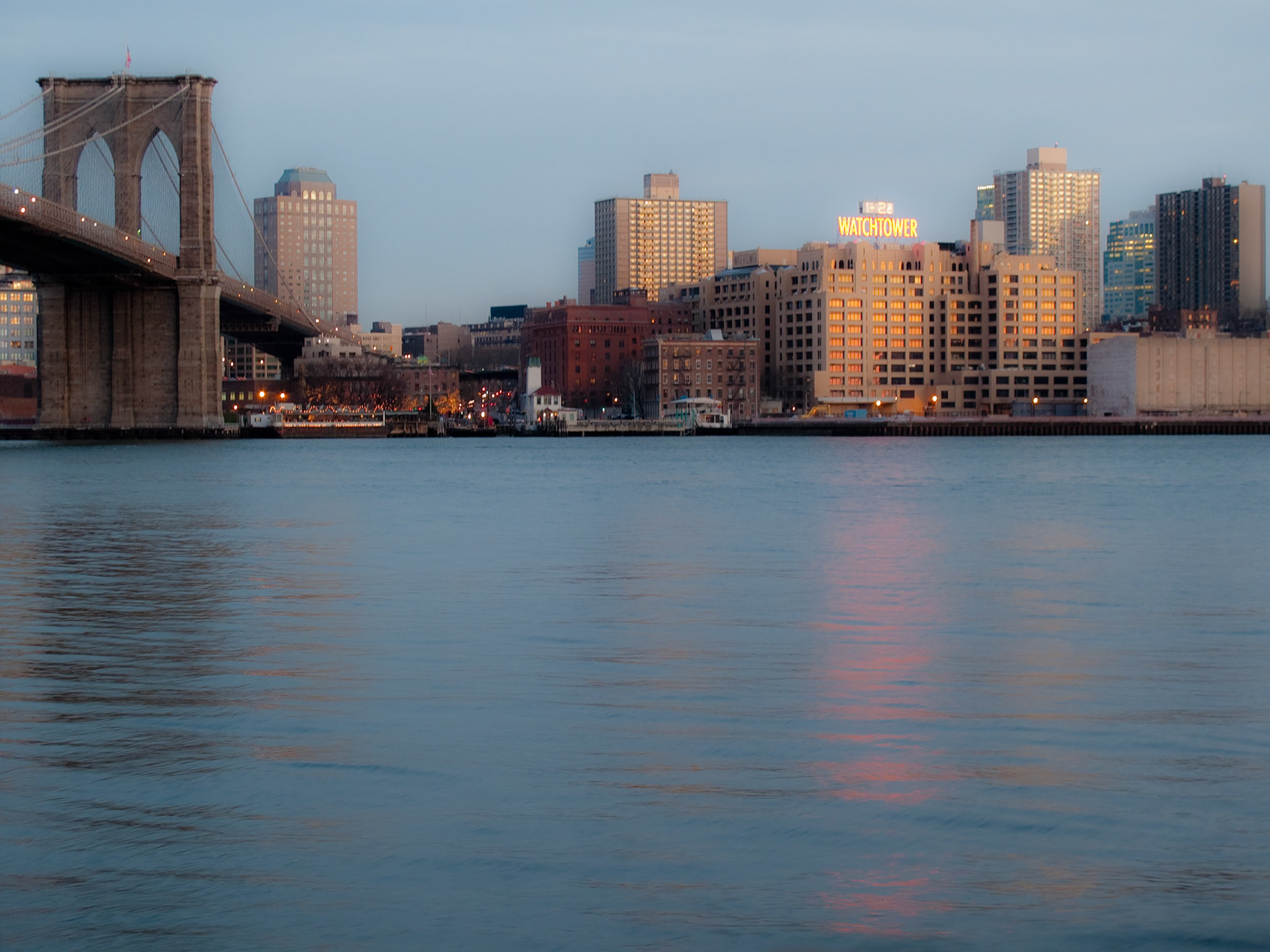 Fulton Landing from Manhattan, '09
