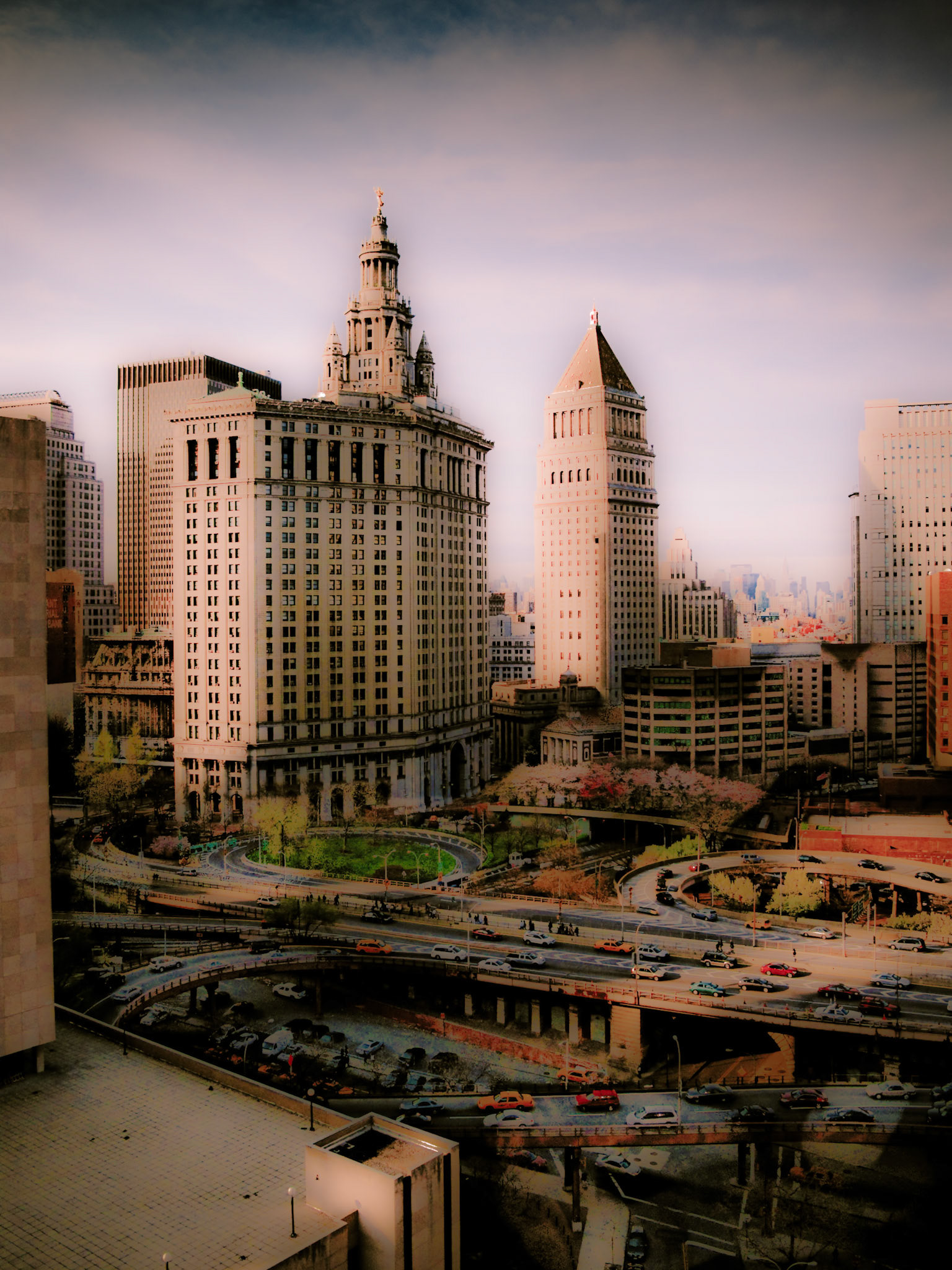 Balcony View - North, April 19, 2009