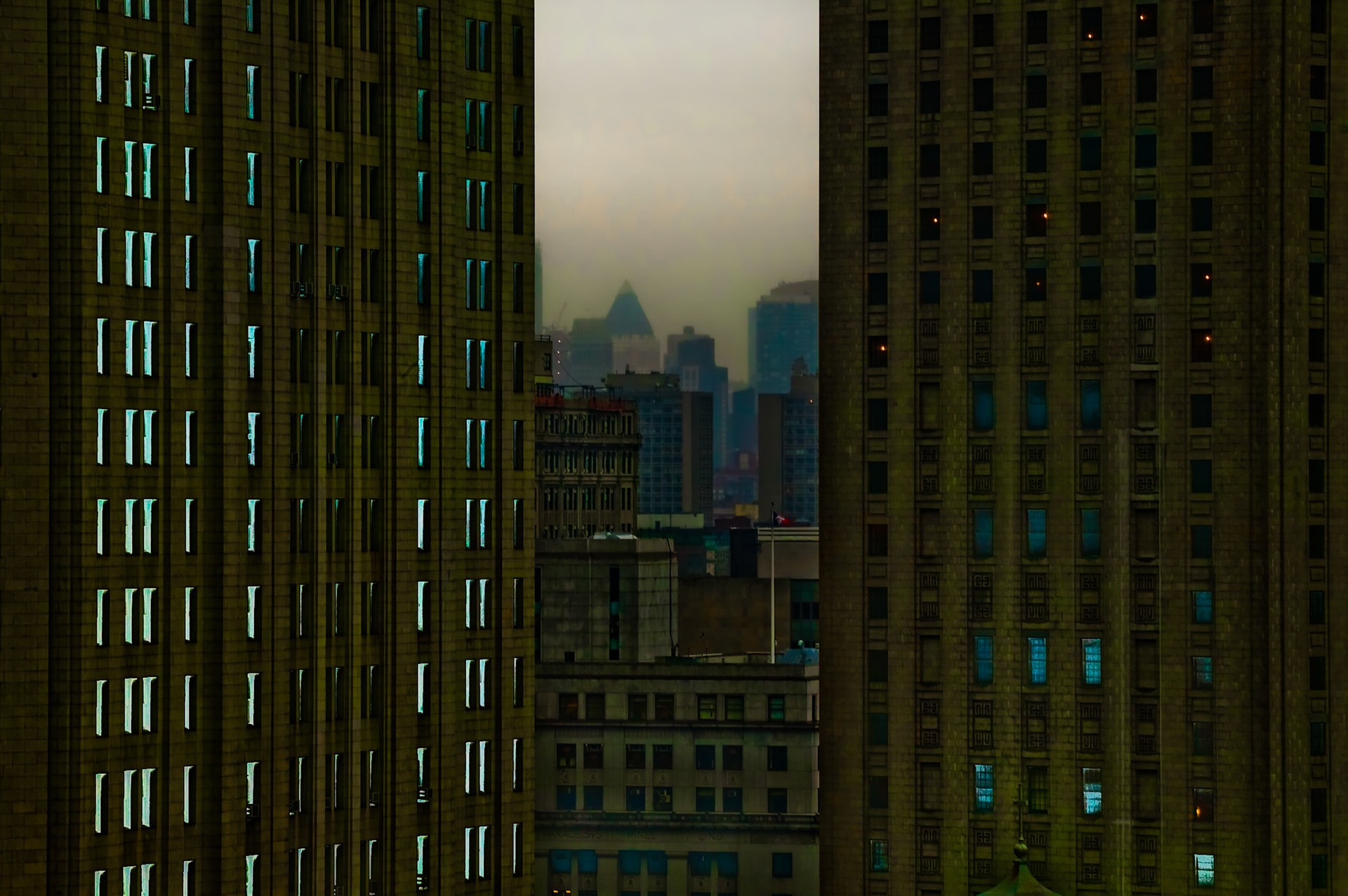 Balcony View - North, April 6, 2009