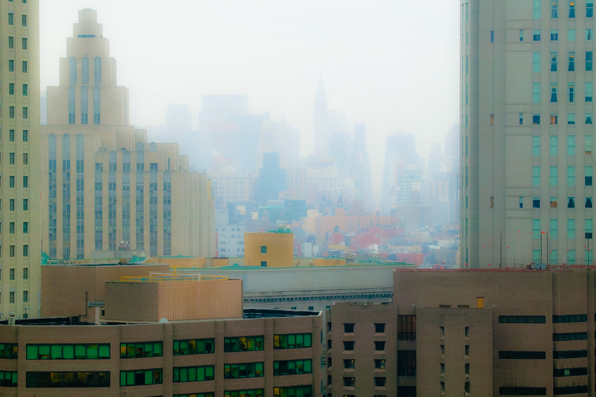 Balcony View North, April 14, 2009