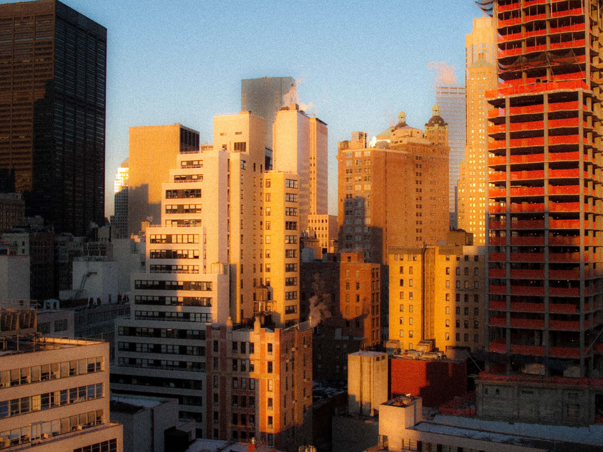 Southwest View from Balcony, Jan., '09