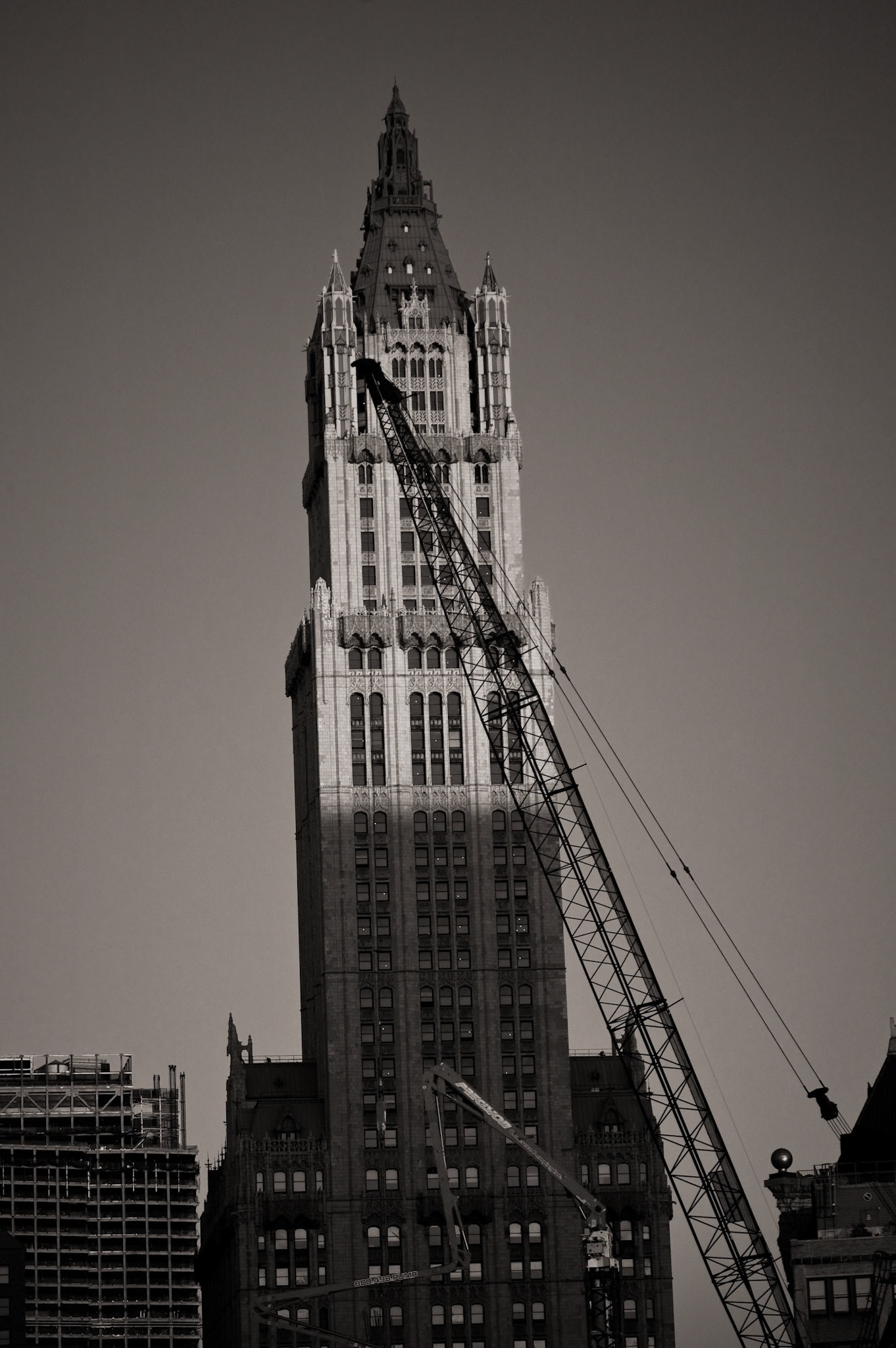 Woolworth Building at Sunrise, '08