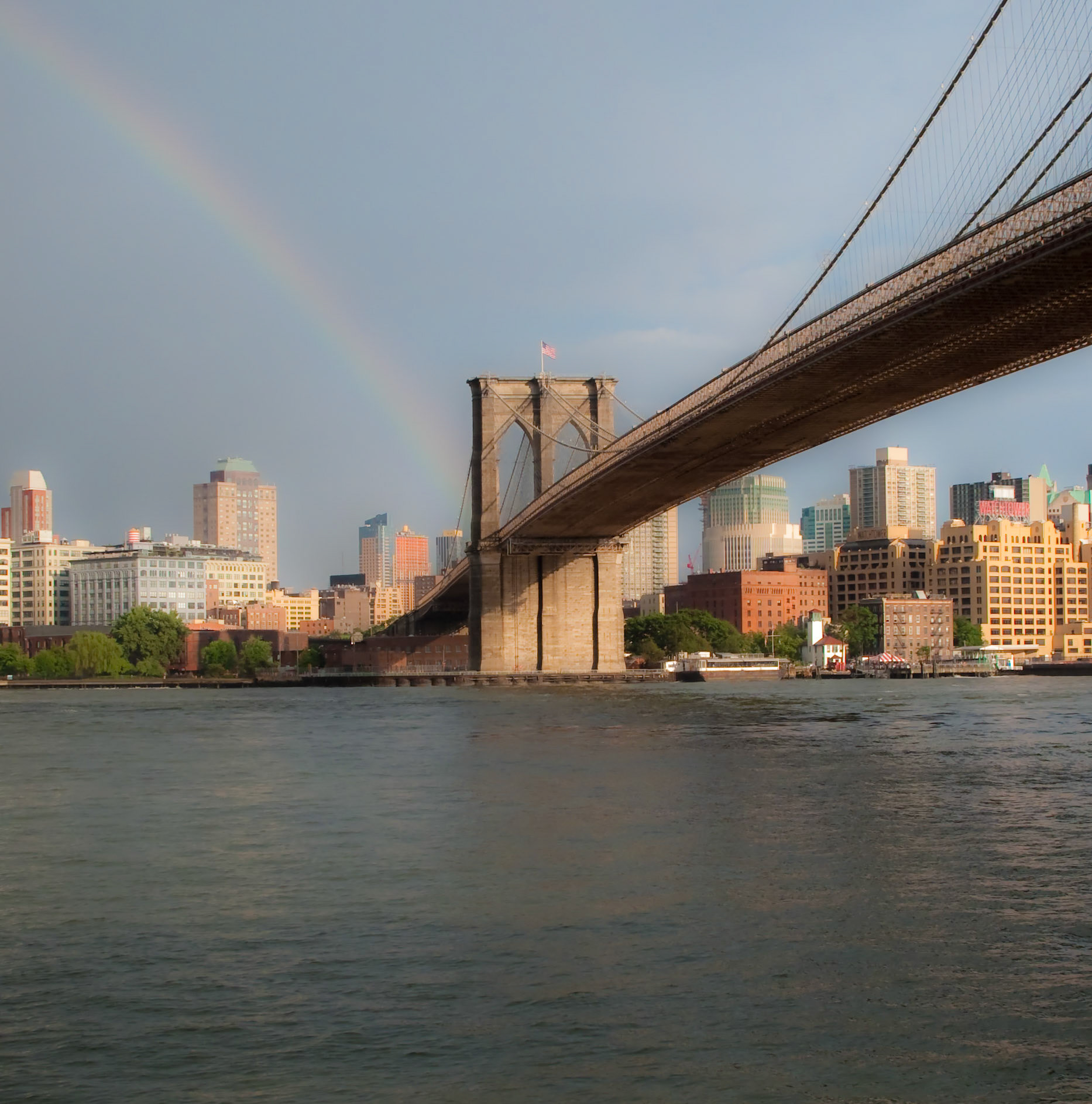After the Storm, Brooklyn Bridge, June 27, 2009