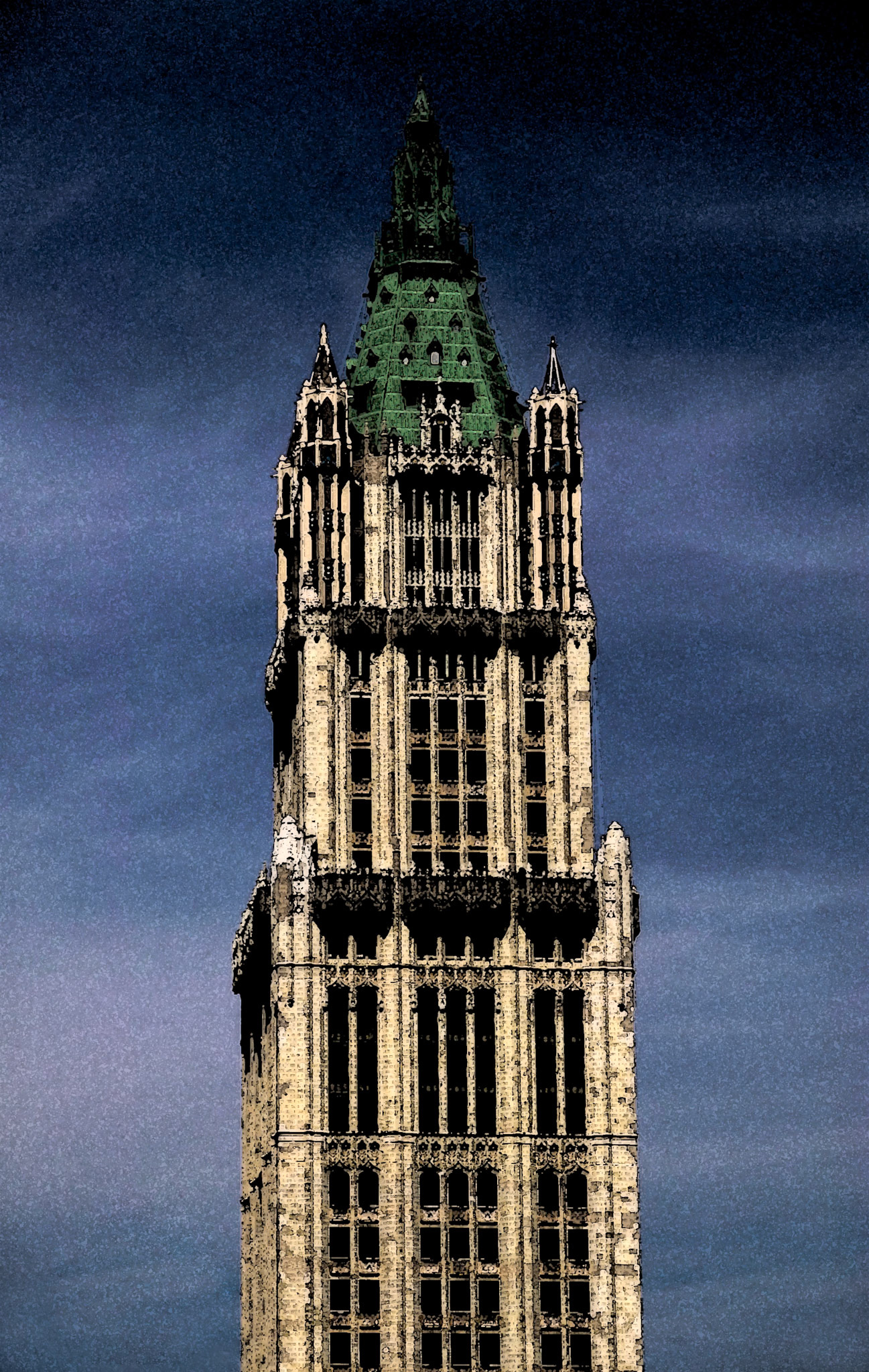 Woolworth Building, April, '07