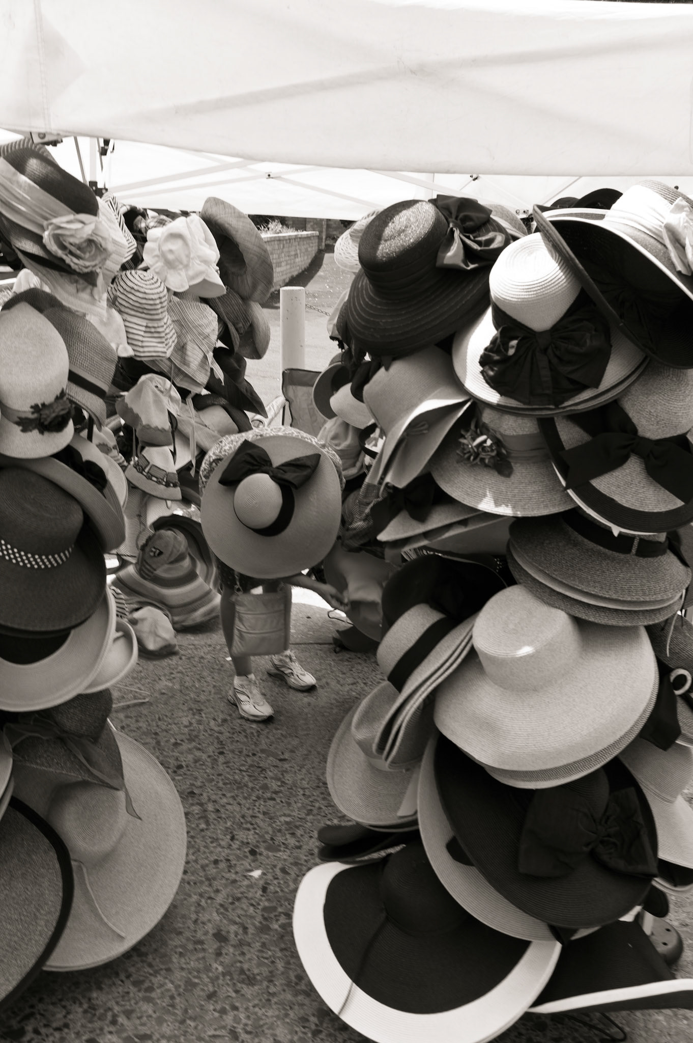 Harborfest Hat Stall. Port Washingotn, June 5, 2011