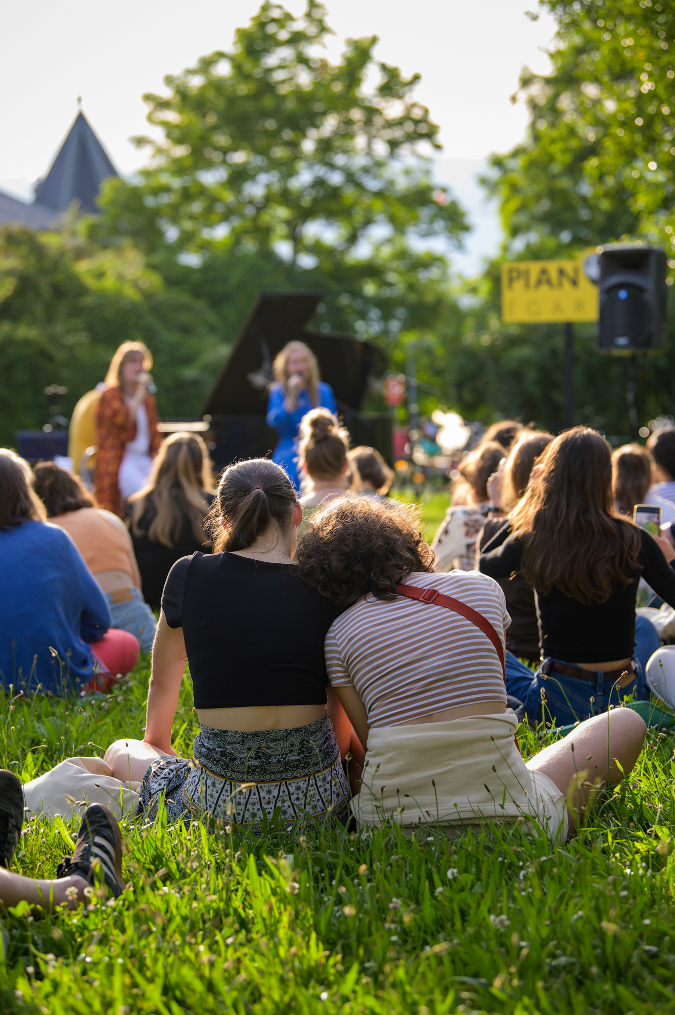 CONCERT DE « THE WOODGIES » A LA TOUR DE CHAMPEL - PIANOS EGARES - JUIN 2024