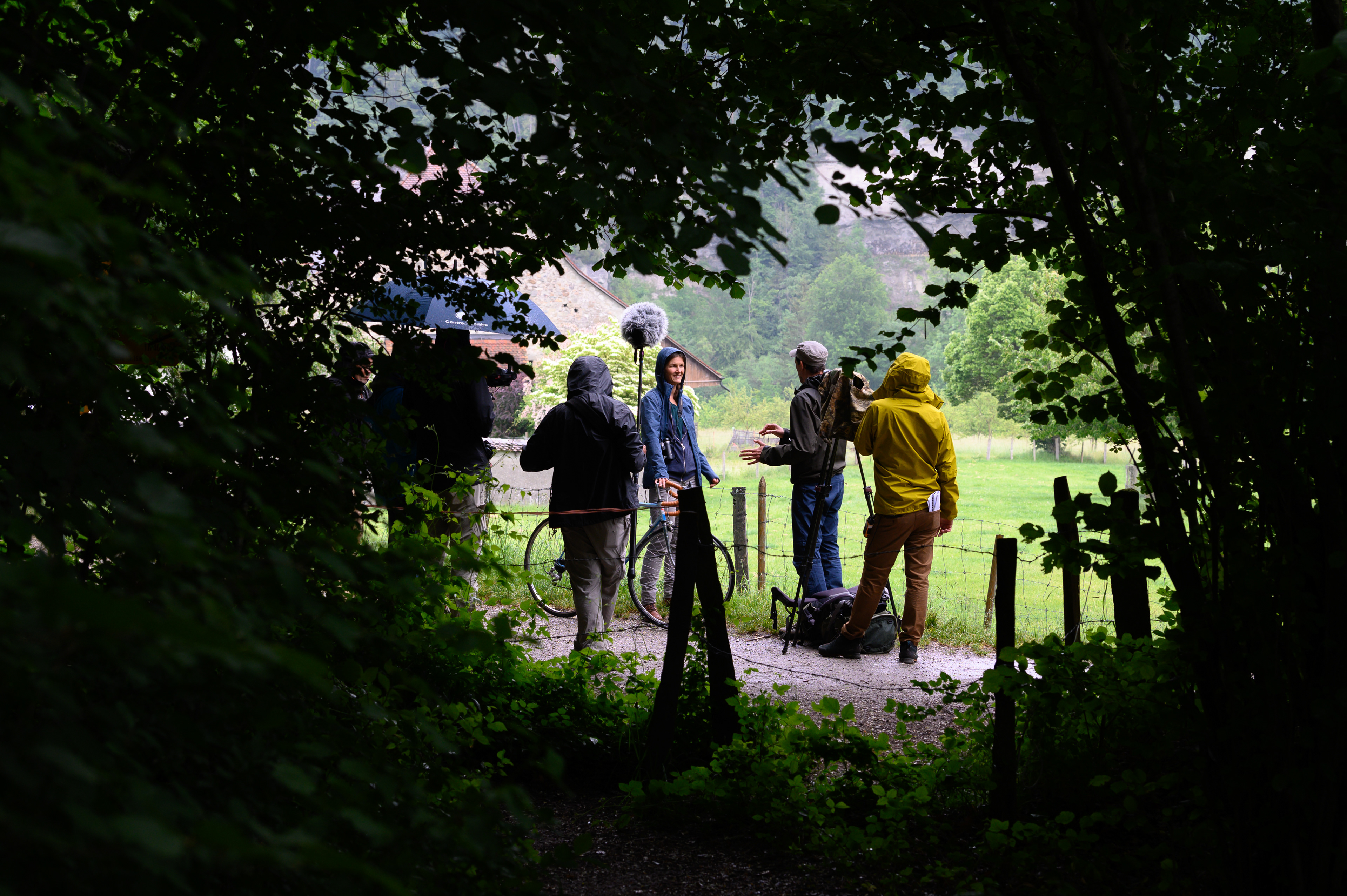 2020 - TOURNAGE DE "NOS AMIS SAUVAGES" - FRIBOURG