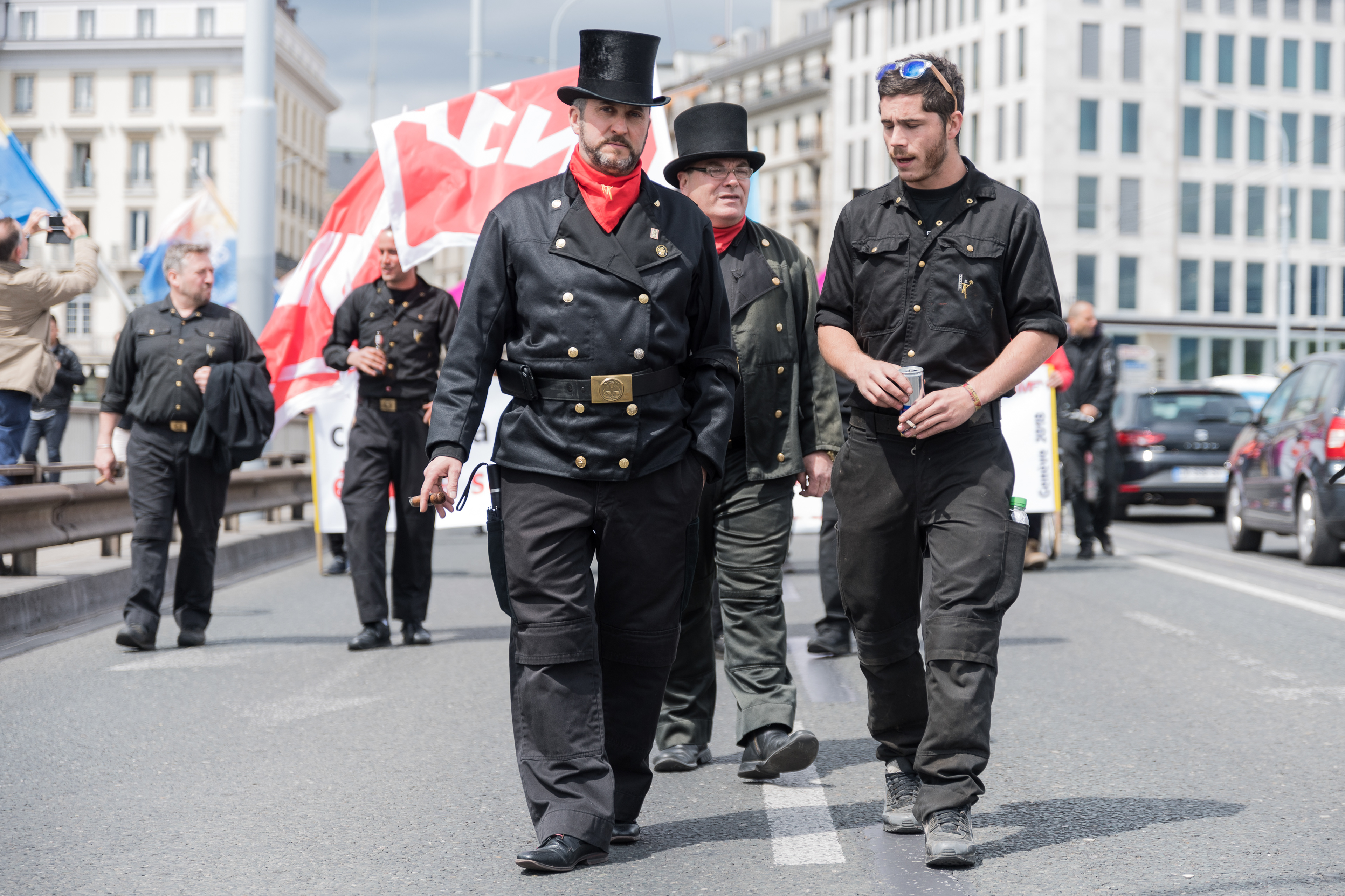 2018 - DEFILE DU 1ER MAI - GENEVE