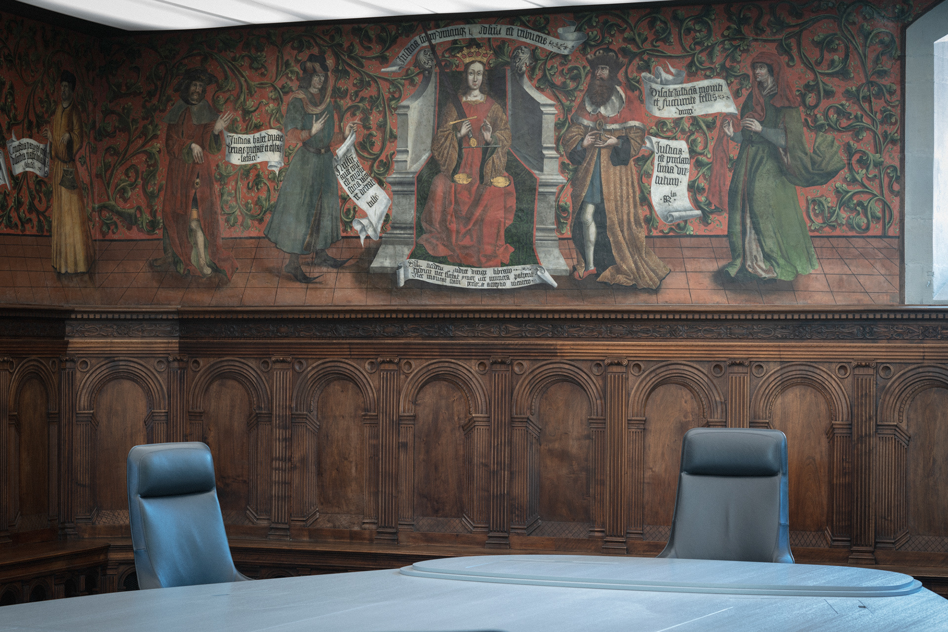 SALLE DU CONSEIL D’ETAT - POUR LA CHANCELLERIE D’ETAT - GENEVE - JUIN 2023